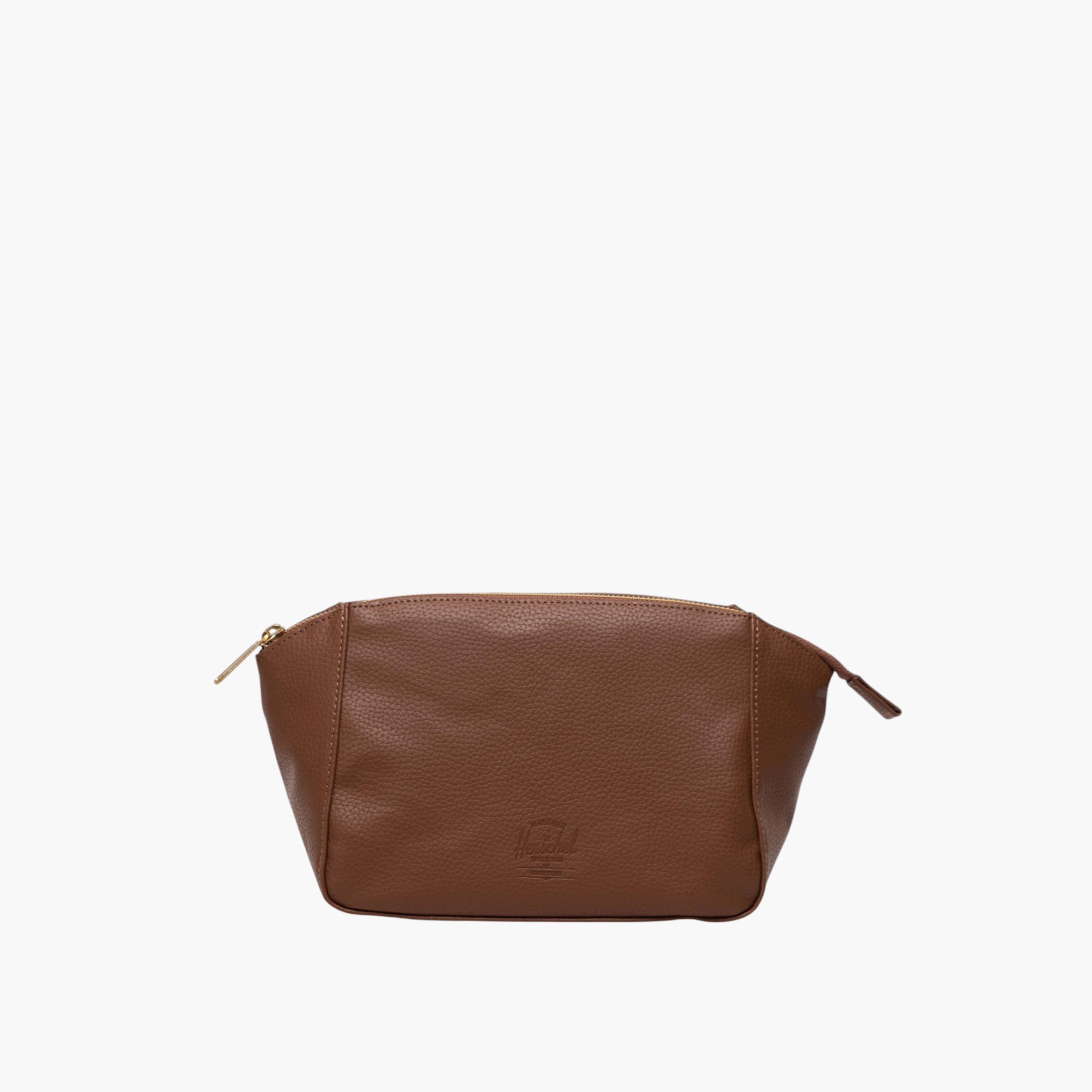 Herschel Supply Co Solid Vegan Leather Toiletry Bag-women-watchesandjewellery-jewellery-storage-image-1