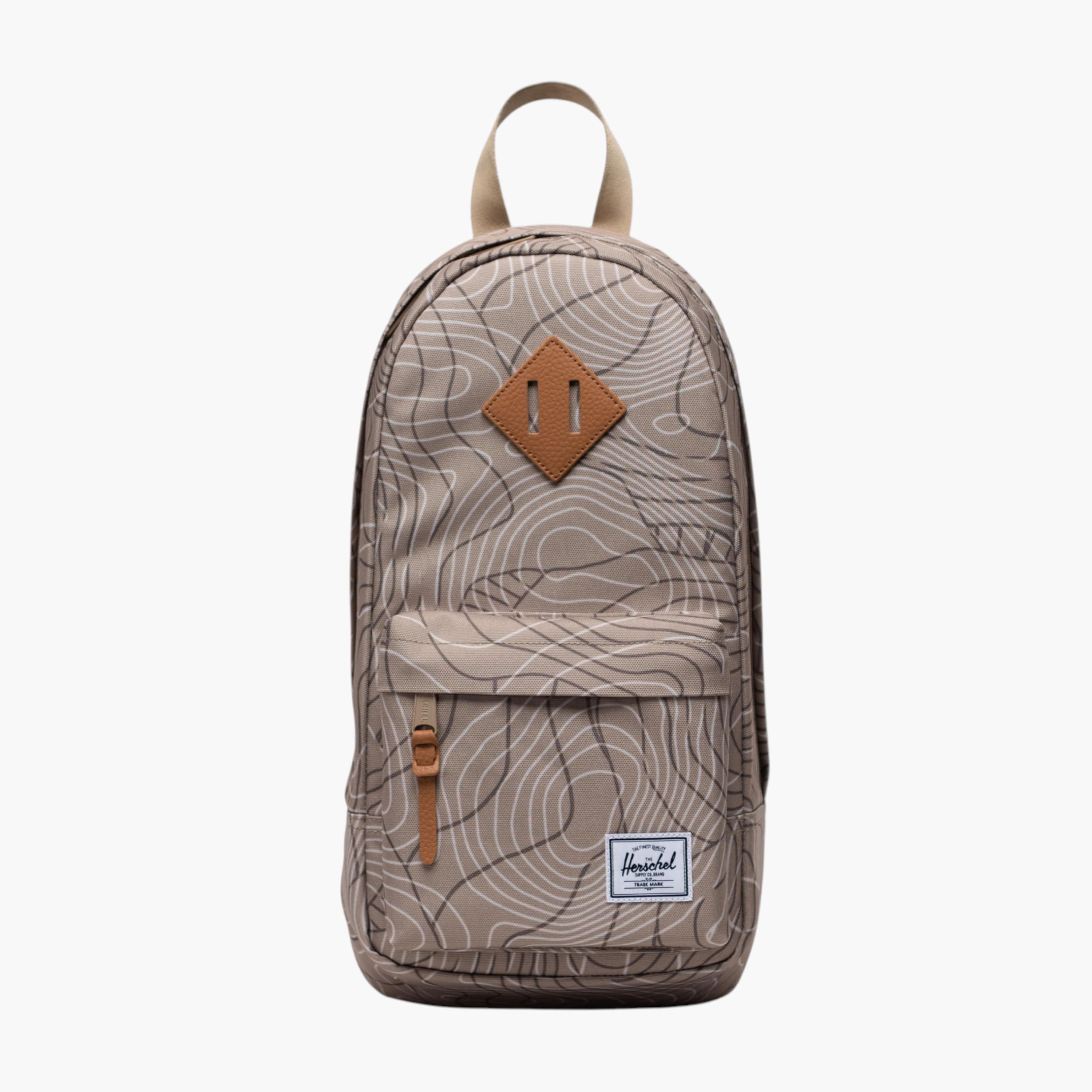 Herschel Supply Co Printed Sling Backpack with Adjustable Strap and Zip Closure - 39x19x15 cms-women-bagsandwallets-handbags-image-1