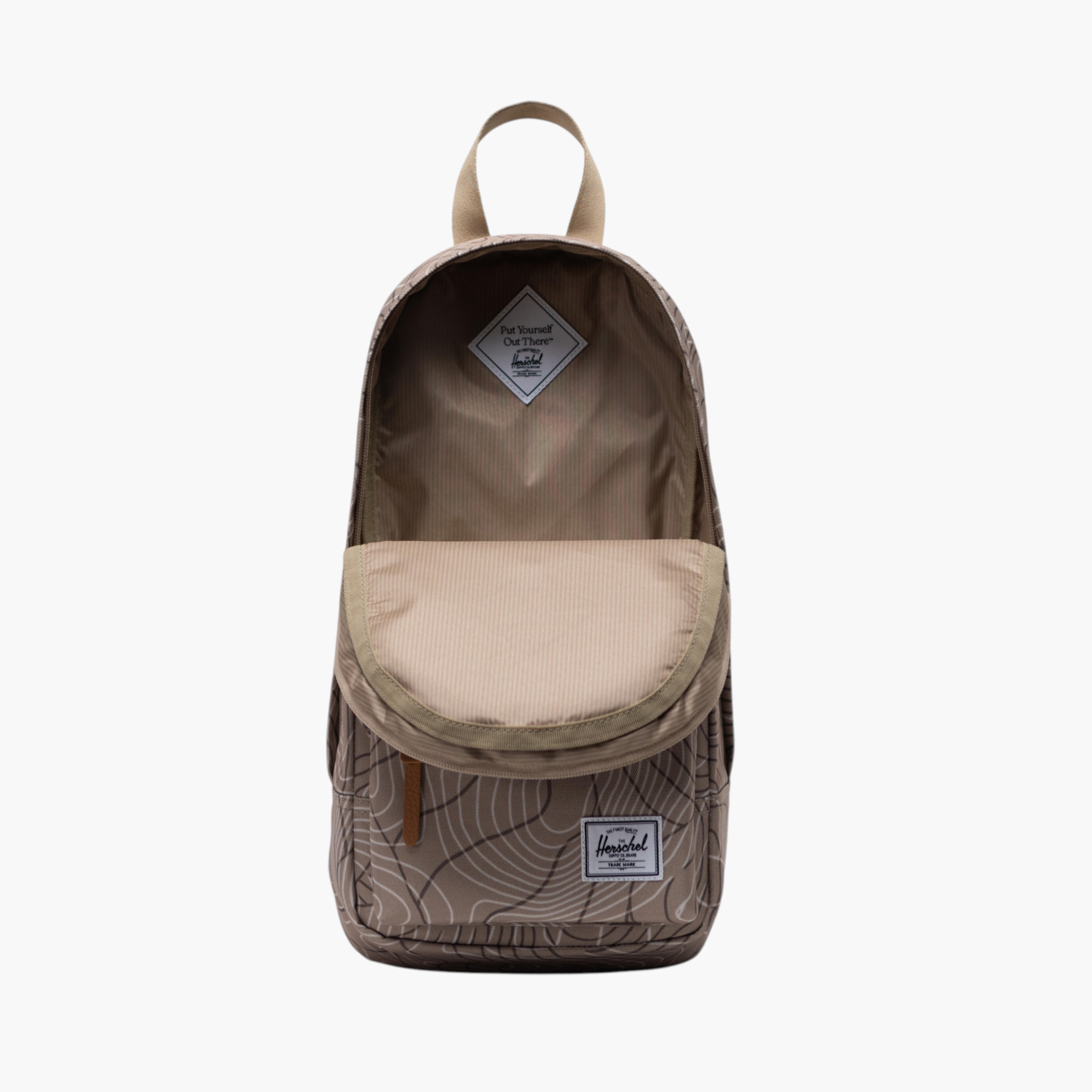 Herschel Supply Co Printed Sling Backpack with Adjustable Strap and Zip Closure - 39x19x15 cms-women-bagsandwallets-handbags-image-2