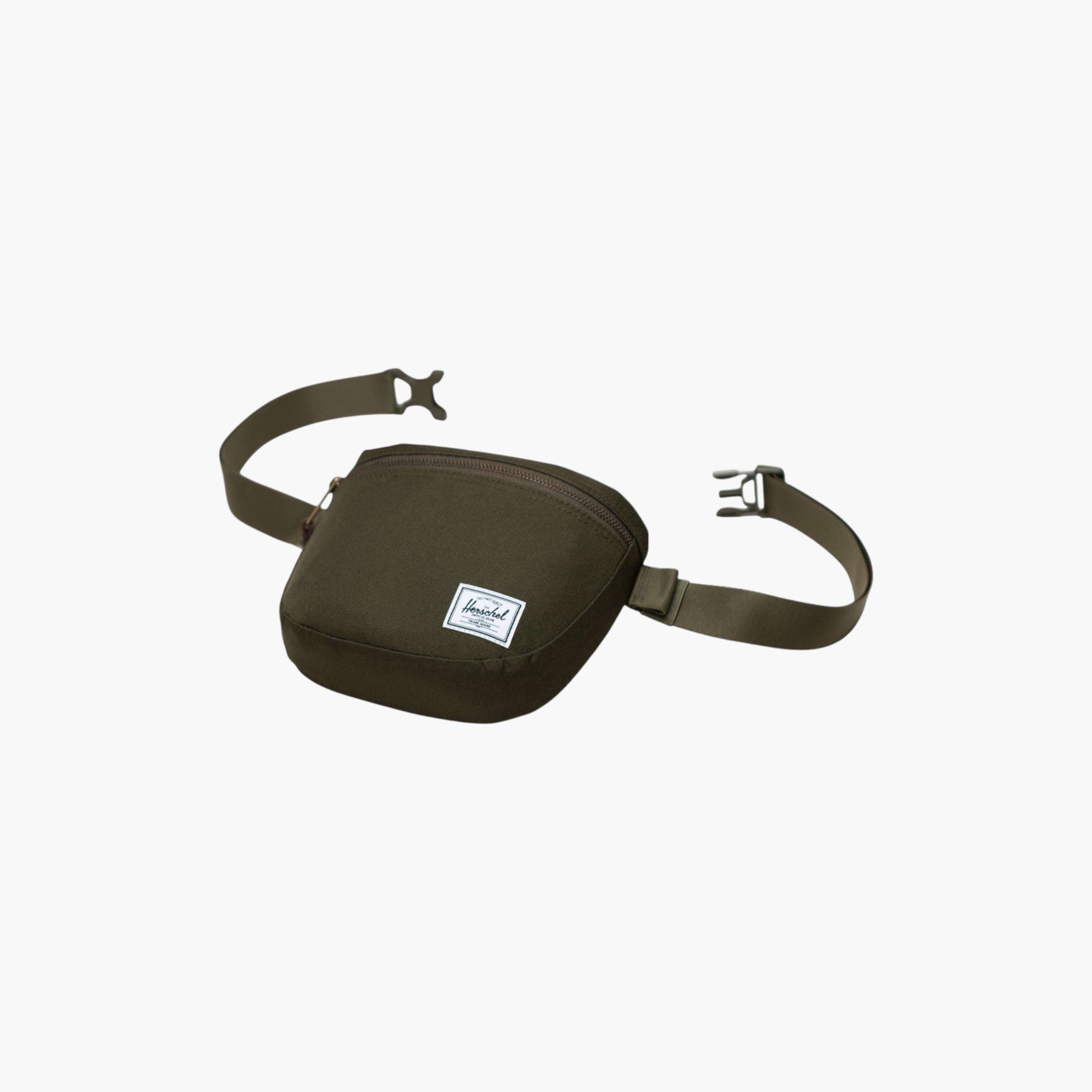 Herschel Supply Co Solid Waist Bag with Adjustable Strap and Buckle Closure-travel-accessories-image-2