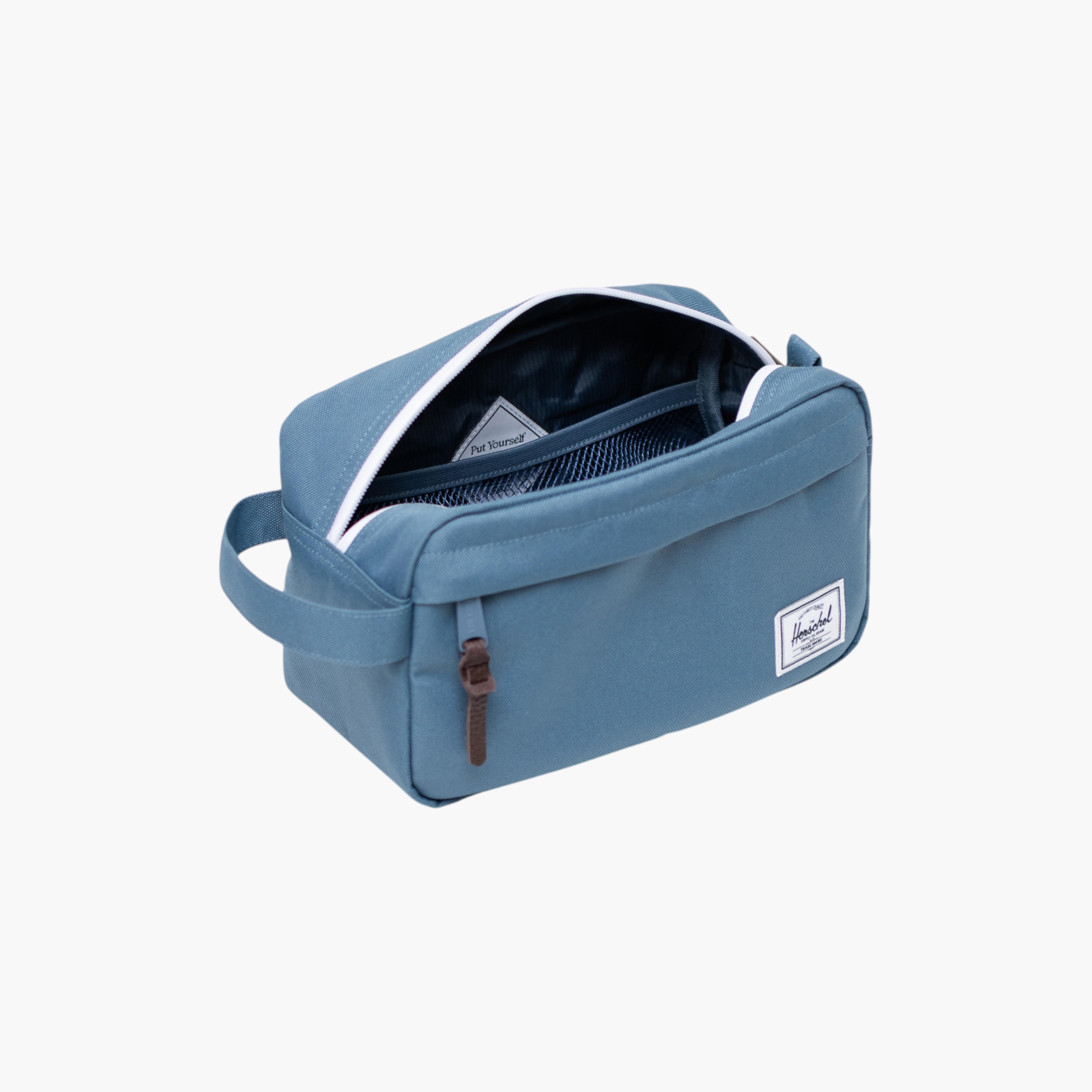 Herschel Supply Co Chapter 2-Compartment Jewellery Organizer with Zip Closure - 15x24x12 cm-women-watchesandjewellery-jewellery-storage-image-3