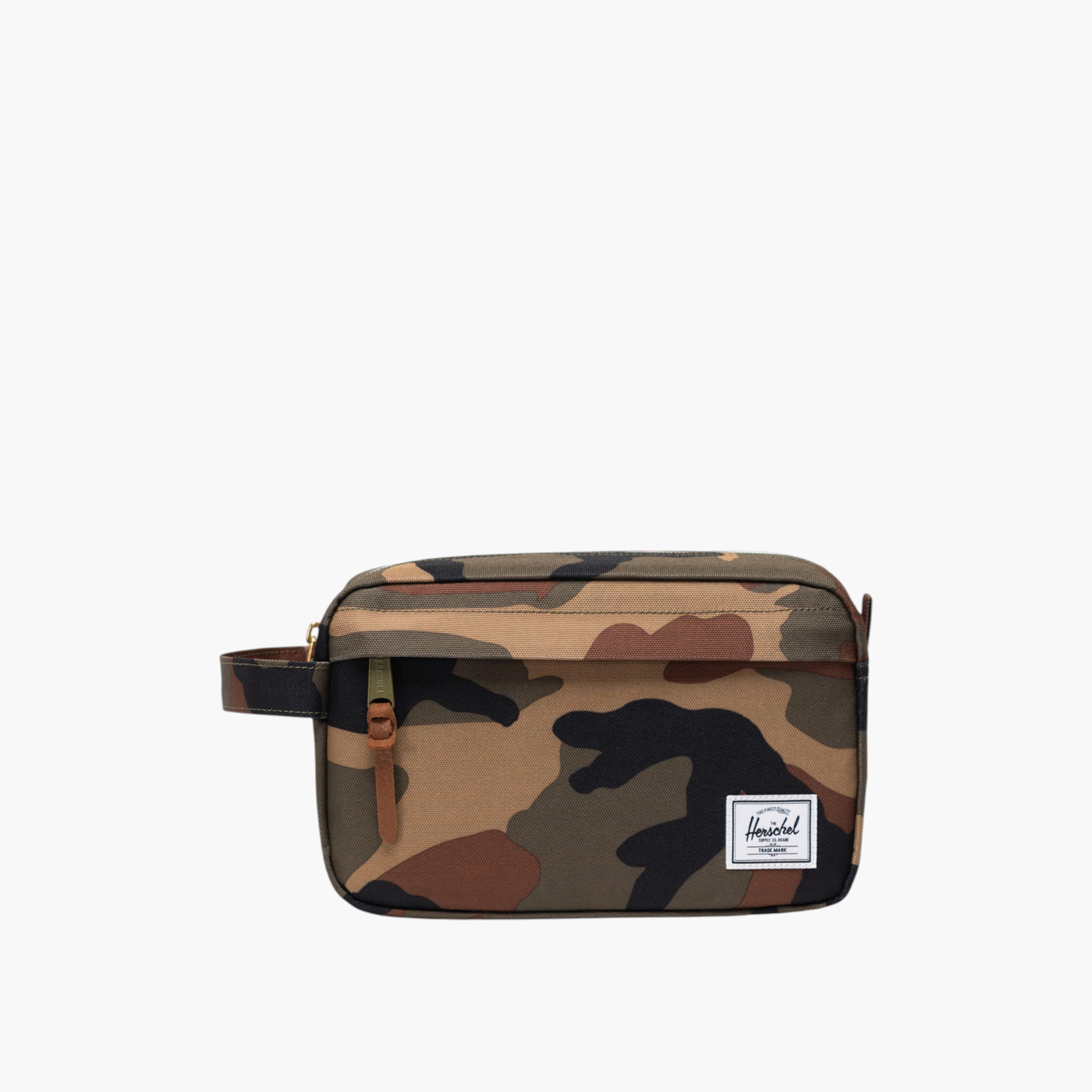 Herschel Supply Co Chapter 2-Compartment Jewellery Organizer with Zip Closure - 15x24x12 cm-women-watchesandjewellery-jewellery-storage-image-1