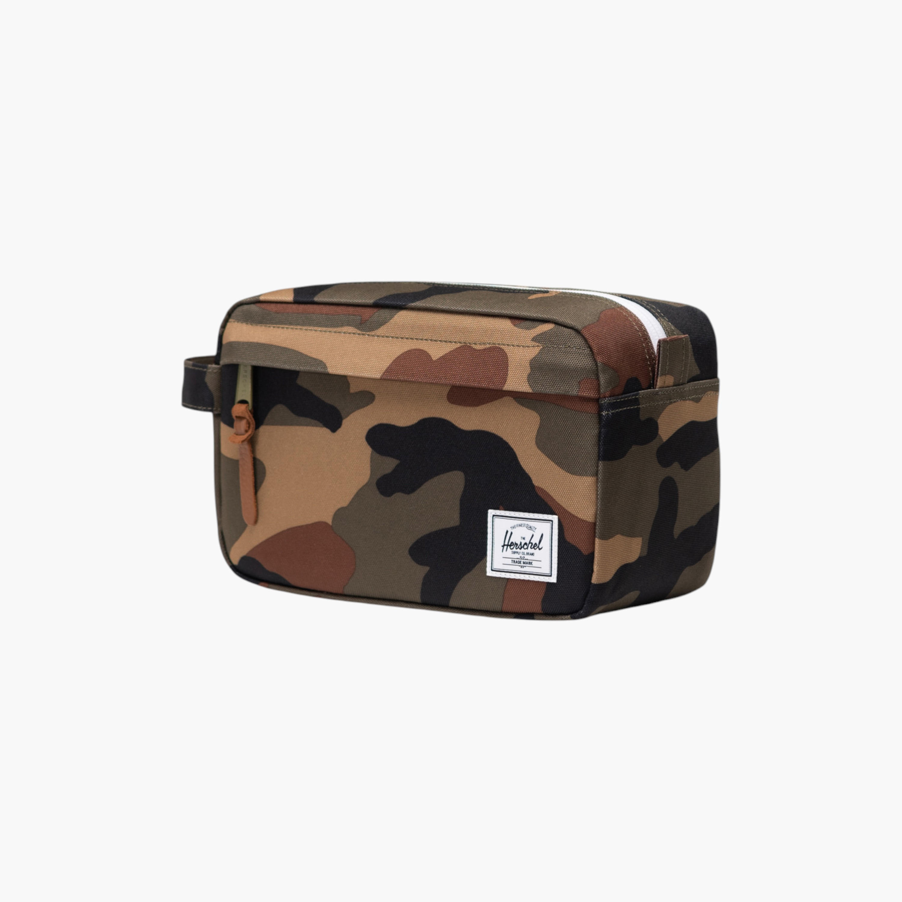 Herschel Supply Co Chapter 2-Compartment Jewellery Organizer with Zip Closure - 15x24x12 cm-women-watchesandjewellery-jewellery-storage-image-2