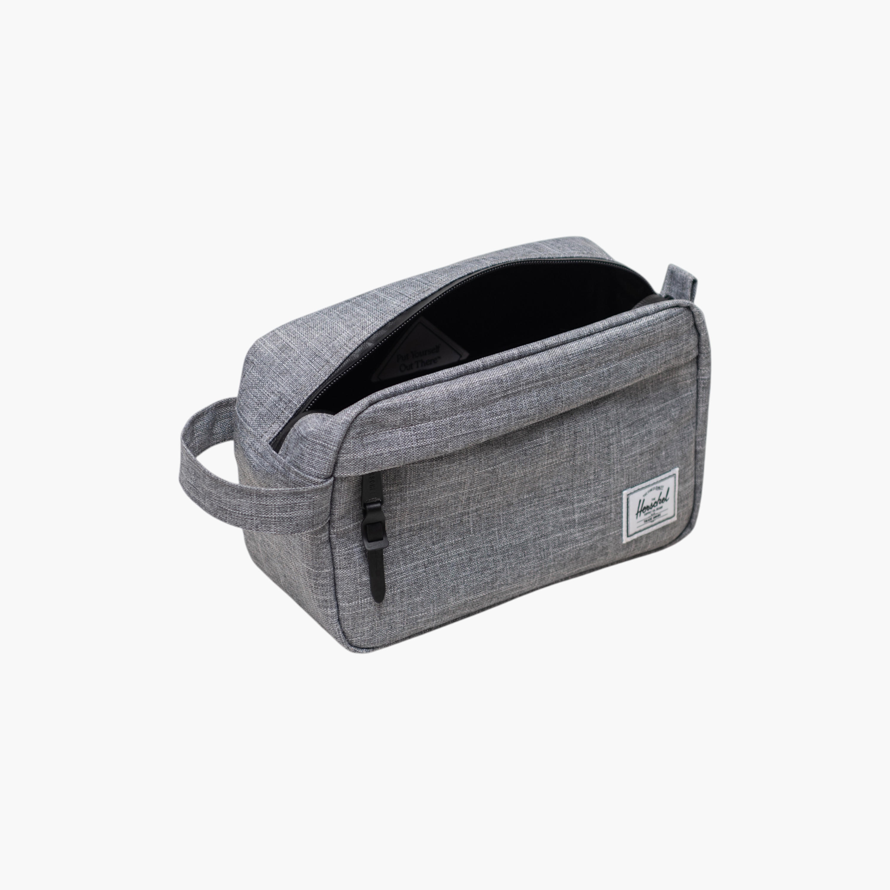 Herschel Supply Co Chapter 2-Compartment Jewellery Organizer with Zip Closure - 15x24x12 cm-women-watchesandjewellery-jewellery-storage-image-3