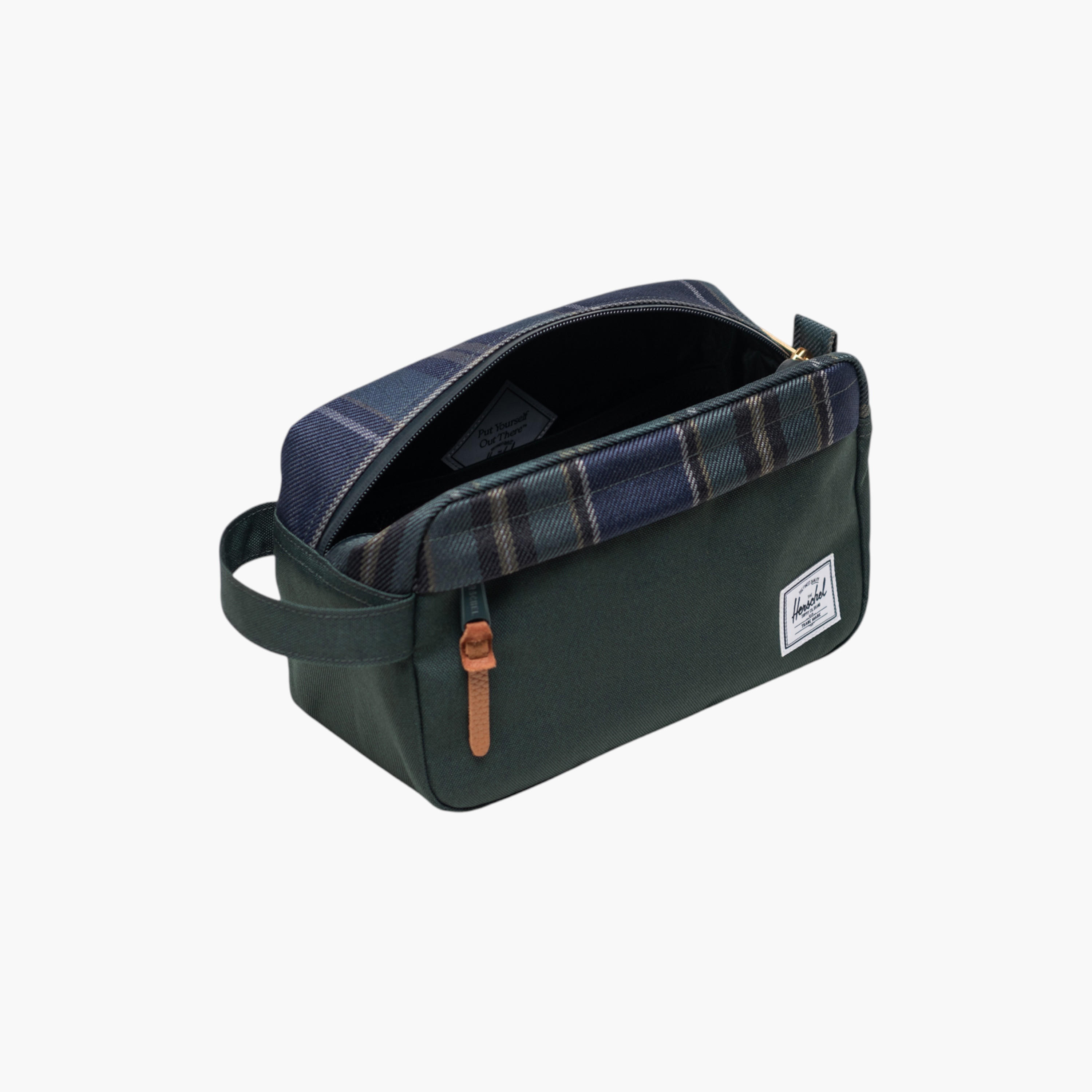Herschel Supply Co Chapter 2-Compartment Travel Kit with Zip Closure - 15x24x11 cms-women-watchesandjewellery-jewellery-storage-image-3