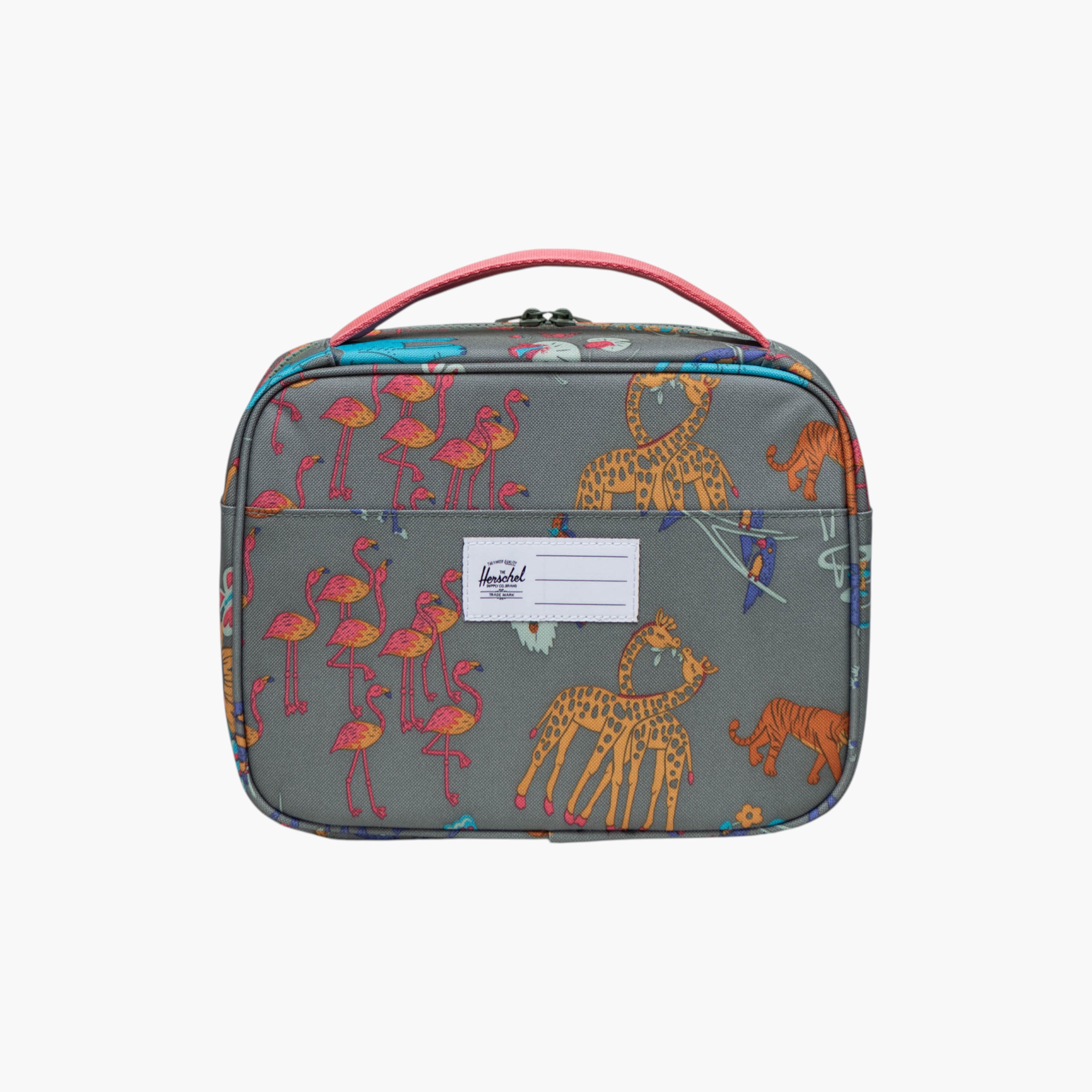 Herschel Supply Co Printed Lunch Bag with Zip Closure-school-lunchessentials-lunchbags-image-3