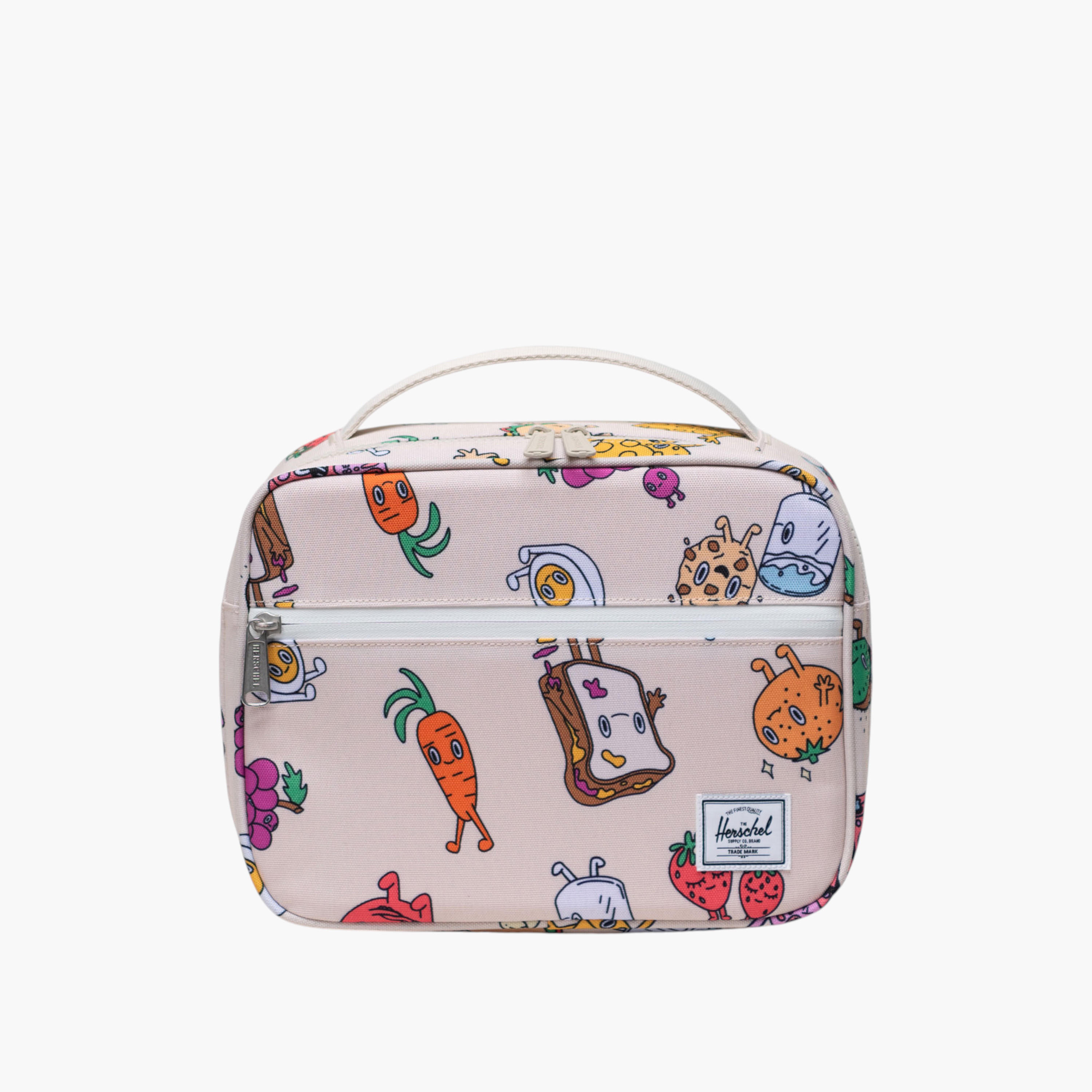 Herschel Supply Co Cartoon Print Insulated Lunch Bag for Kids' with Top Handle-school-lunchessentials-lunchbags-image-1