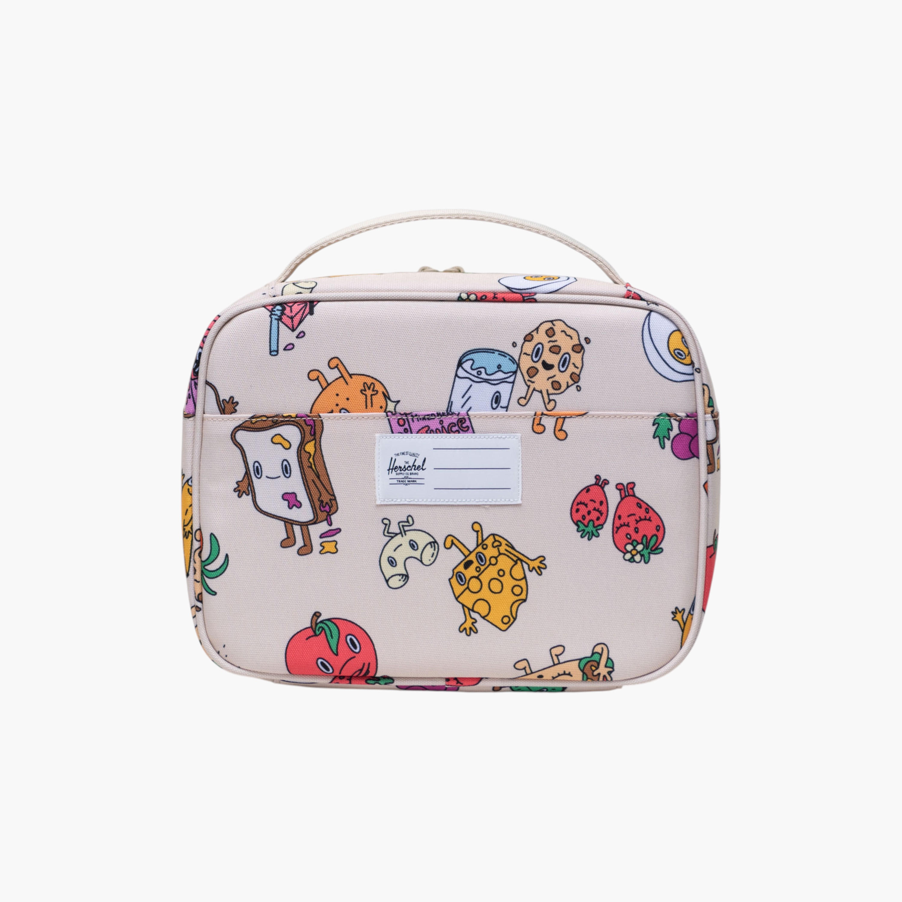 Herschel Supply Co Cartoon Print Insulated Lunch Bag for Kids' with Top Handle-school-lunchessentials-lunchbags-image-3
