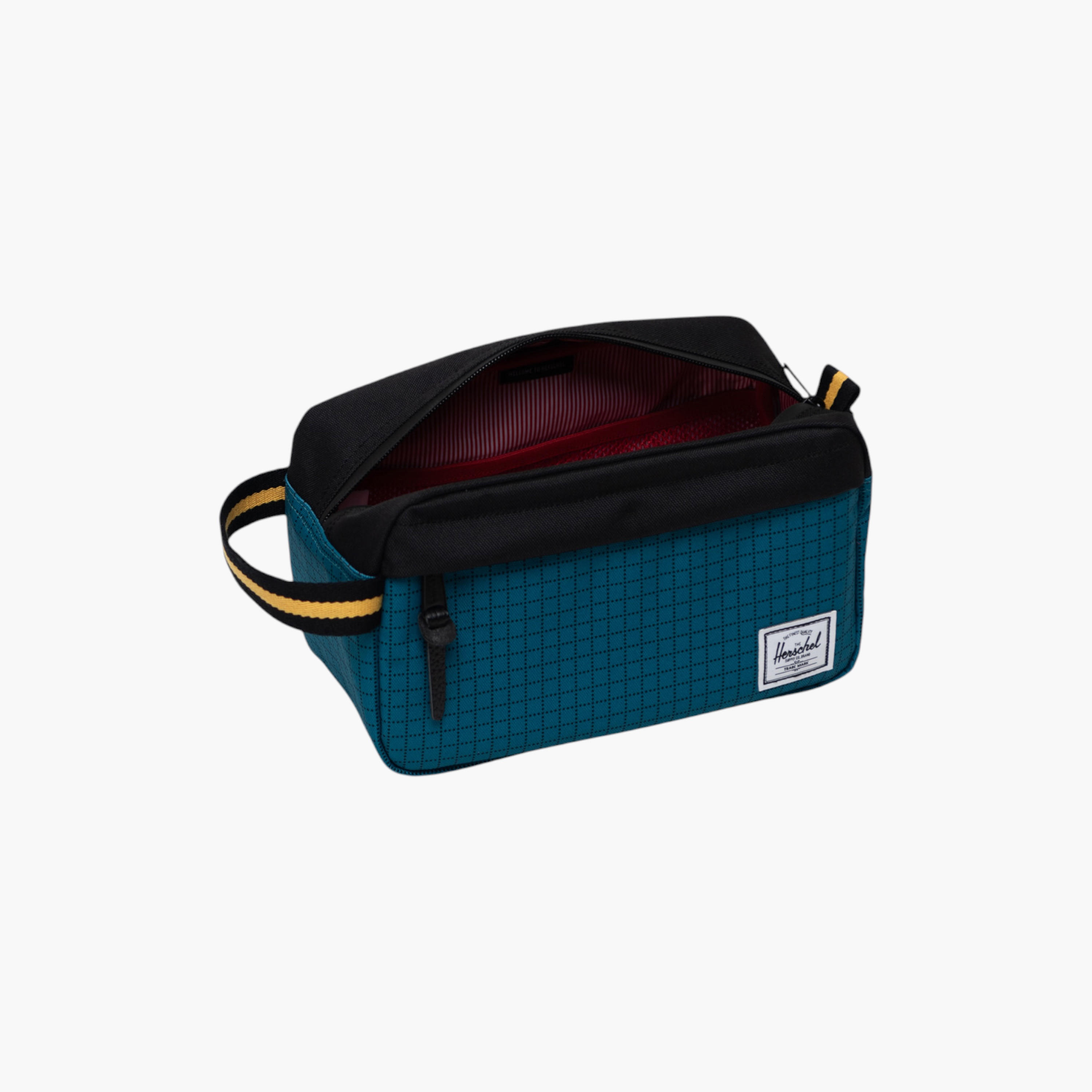 Herschel Supply Co Chapter Checked Travel Pouch with Zip Closure-travel-accessories-image-3
