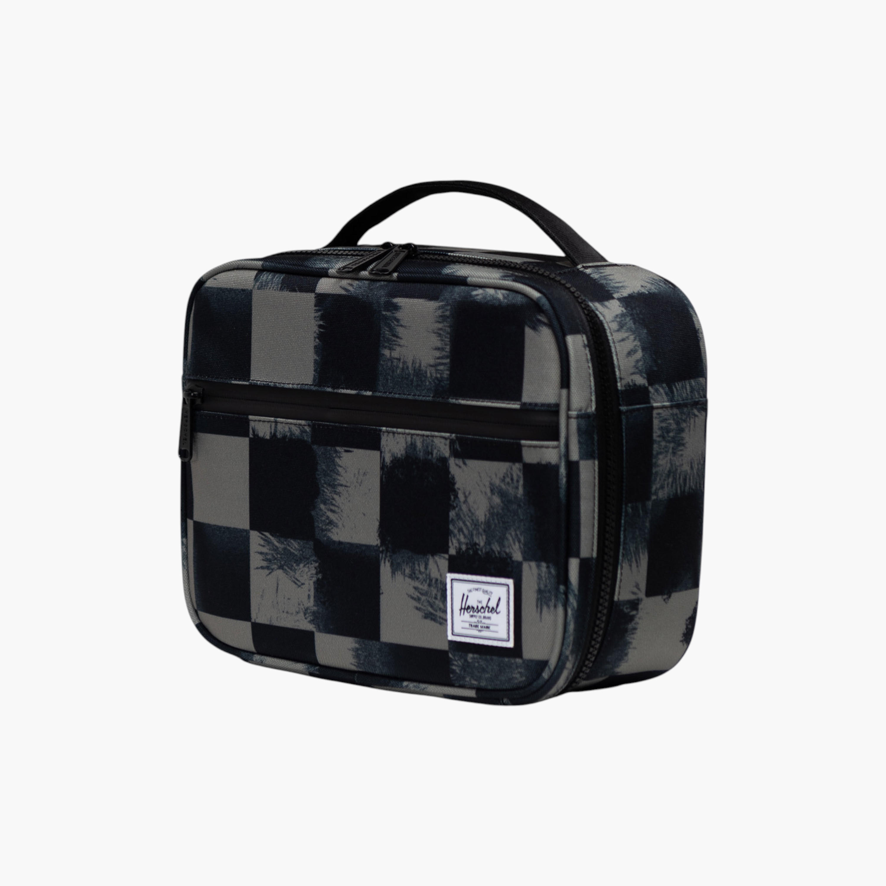 Herschel Supply Co Checked Insulated Lunch Bag for Kids' with Top Handle-school-lunchessentials-lunchbags-image-2