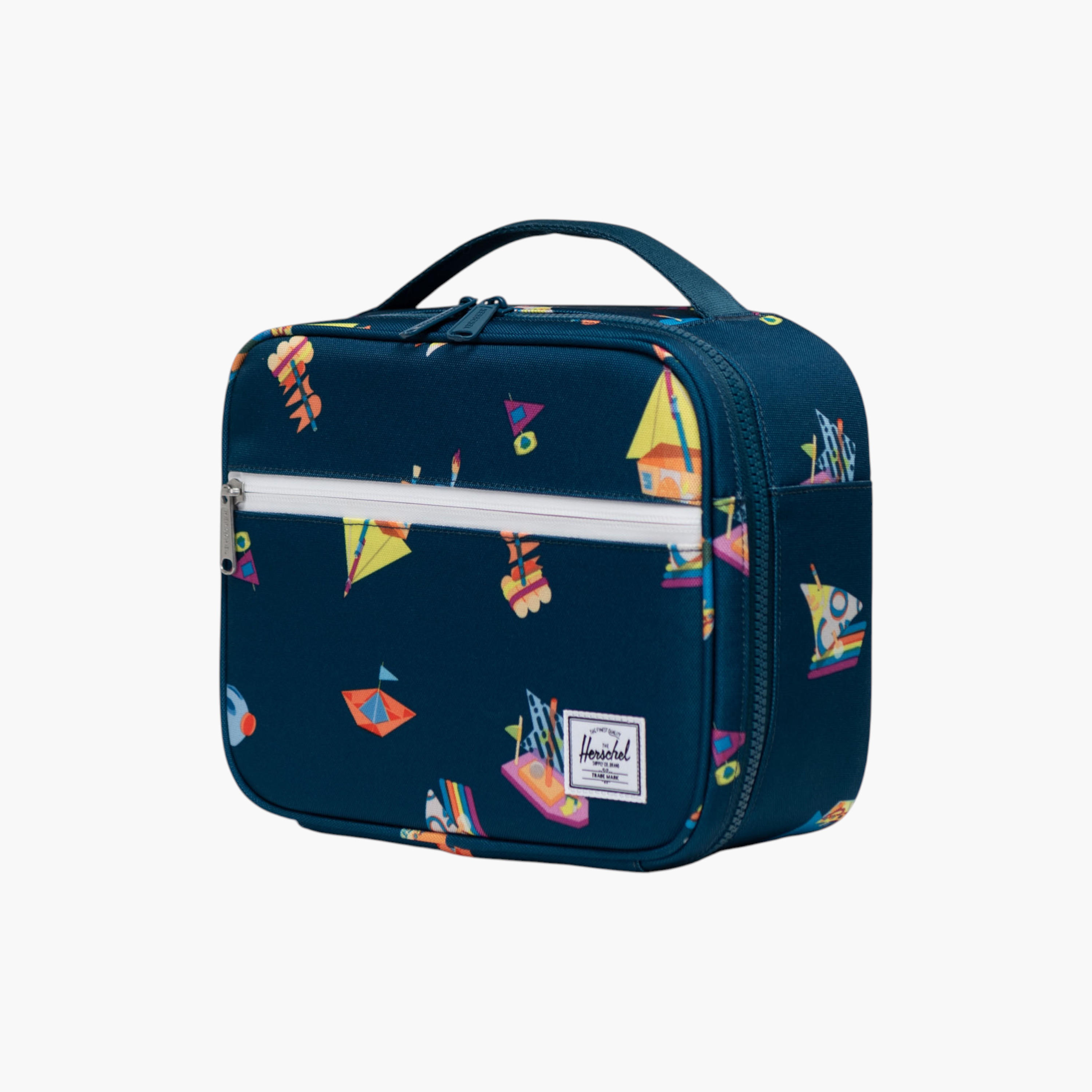 Herschel Supply Co Printed Insulated Lunch Bag for Kids' with Zip Closure-school-lunchessentials-lunchbags-image-2