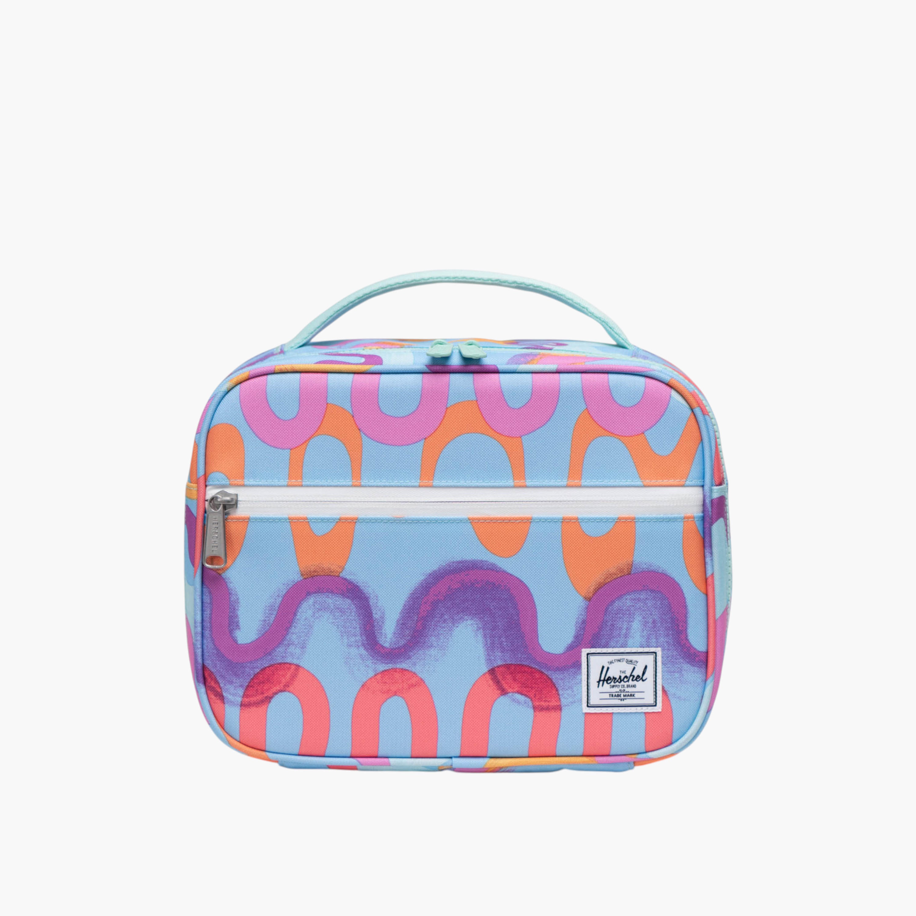 Herschel Supply Co Abstract Print Insulated Lunch Bag for Kids' with Top Handle-school-lunchessentials-lunchbags-image-1
