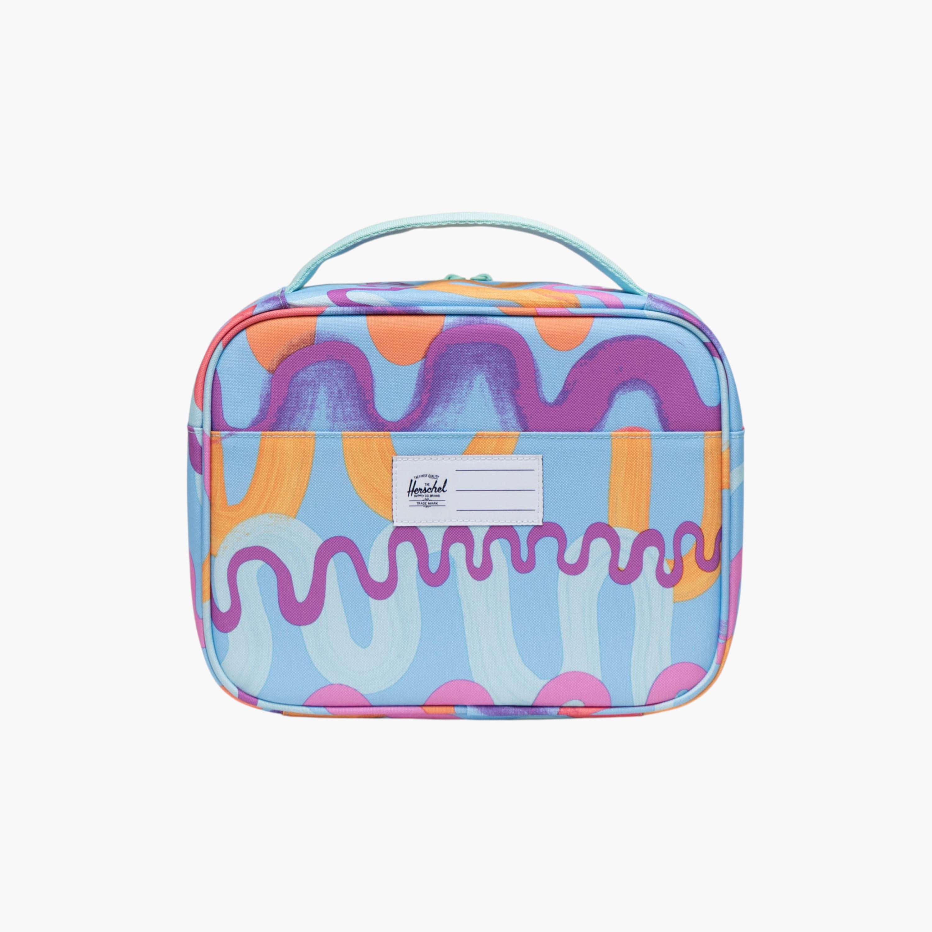 Herschel Supply Co Abstract Print Insulated Lunch Bag for Kids' with Top Handle-school-lunchessentials-lunchbags-image-3