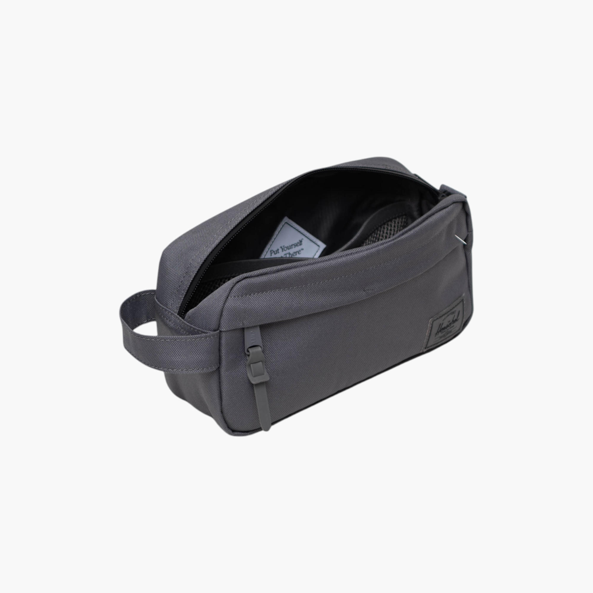 Herschel Supply Co 2-Compartment Jewellery Organizer with Zip Closure - 15x24x11 cms-women-watchesandjewellery-jewellery-storage-image-2