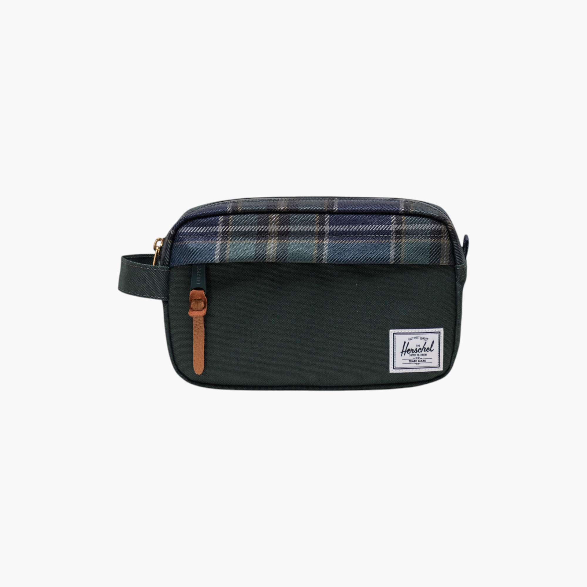 Herschel Supply Co Chapter 2-Compartment Jewellery Organiser with Zip Closure - 13x21x8 cms-women-watchesandjewellery-jewellery-storage-image-1