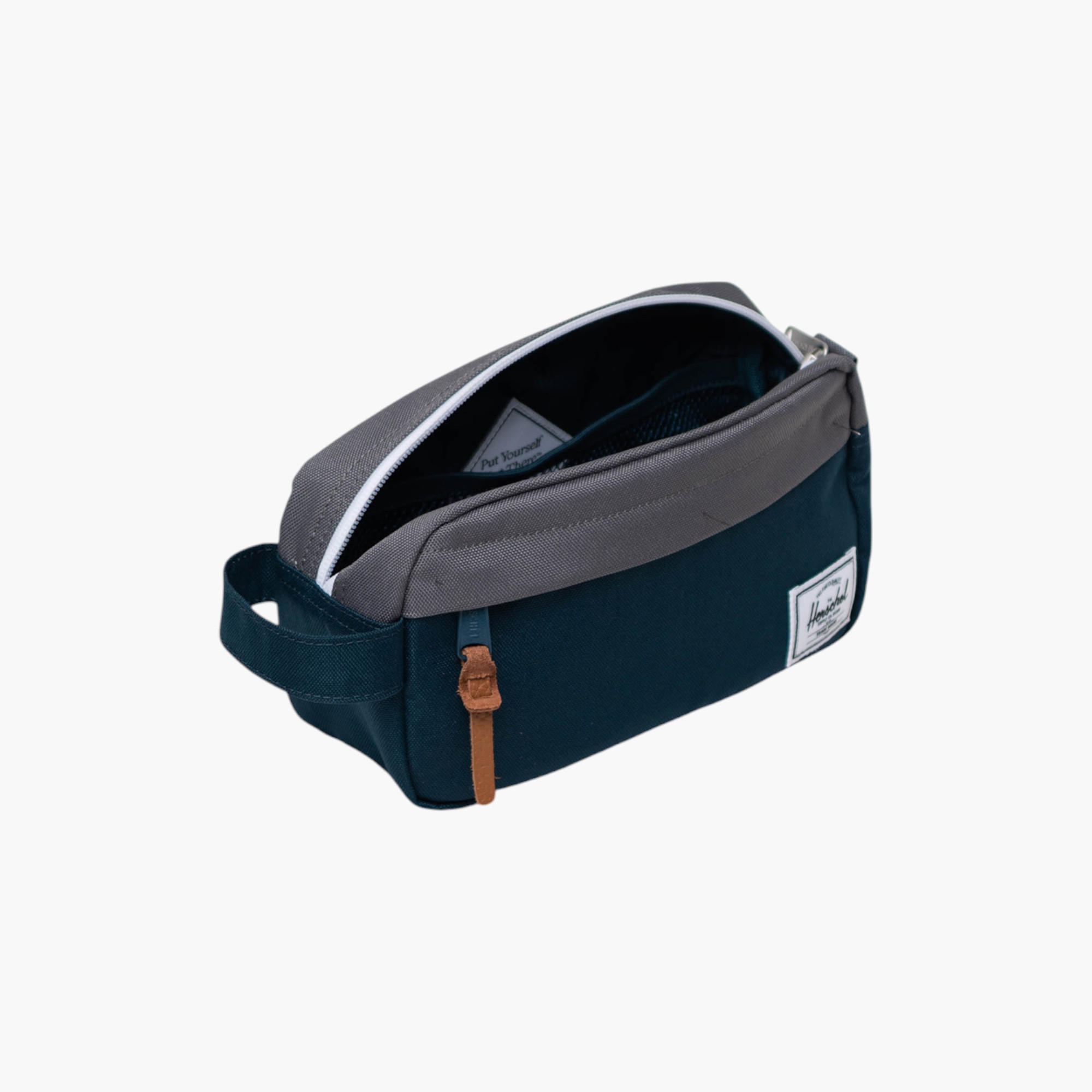 Herschel Supply Co Chapter 2-Compartment Jewellery Organiser with Zip Closure - 15x24x11 cms-women-watchesandjewellery-jewellery-storage-image-2