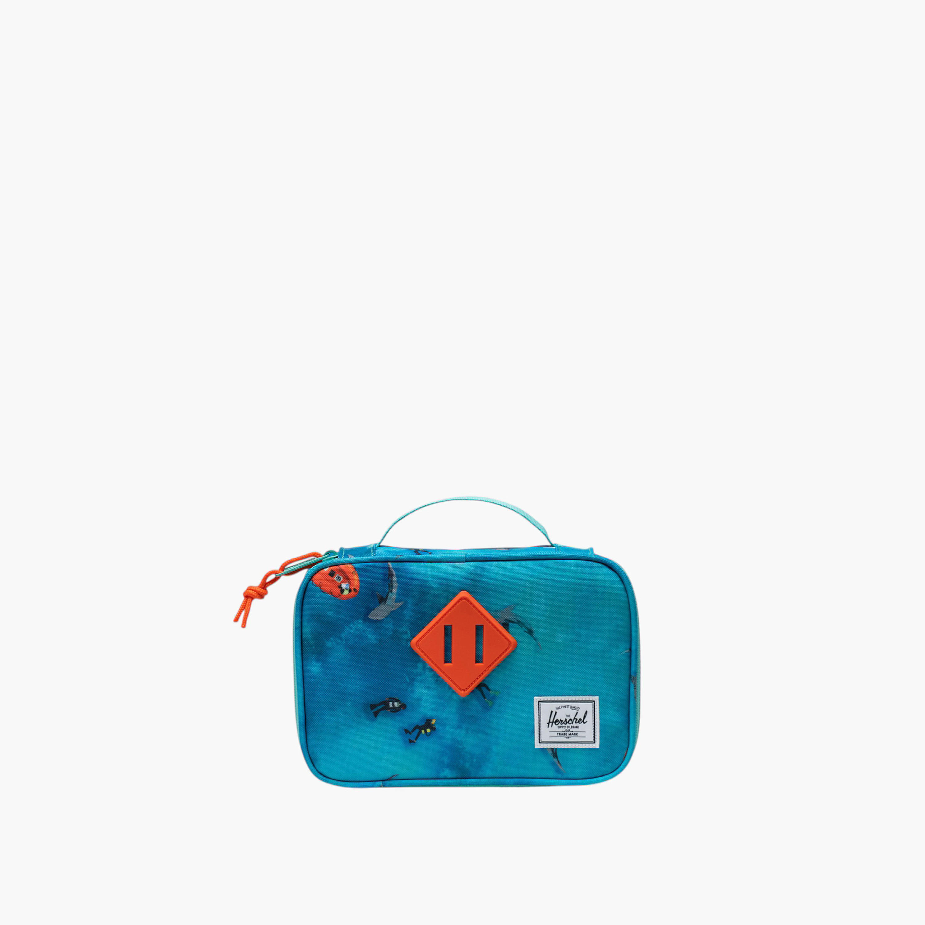 Herschel Supply Co Shark Print Organiser Case with Zip Closure-women-watchesandjewellery-jewellery-storage-image-1