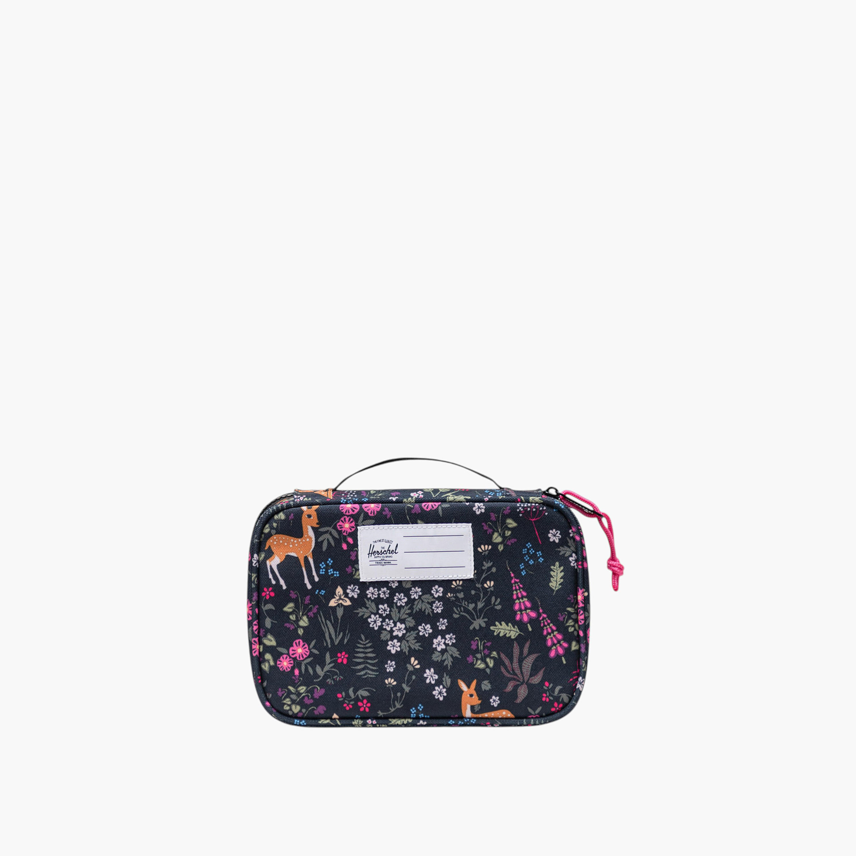 Herschel Supply Co Printed Pencil Case with Mesh Pouch and Zip Closure-women-watchesandjewellery-jewellery-storage-image-4