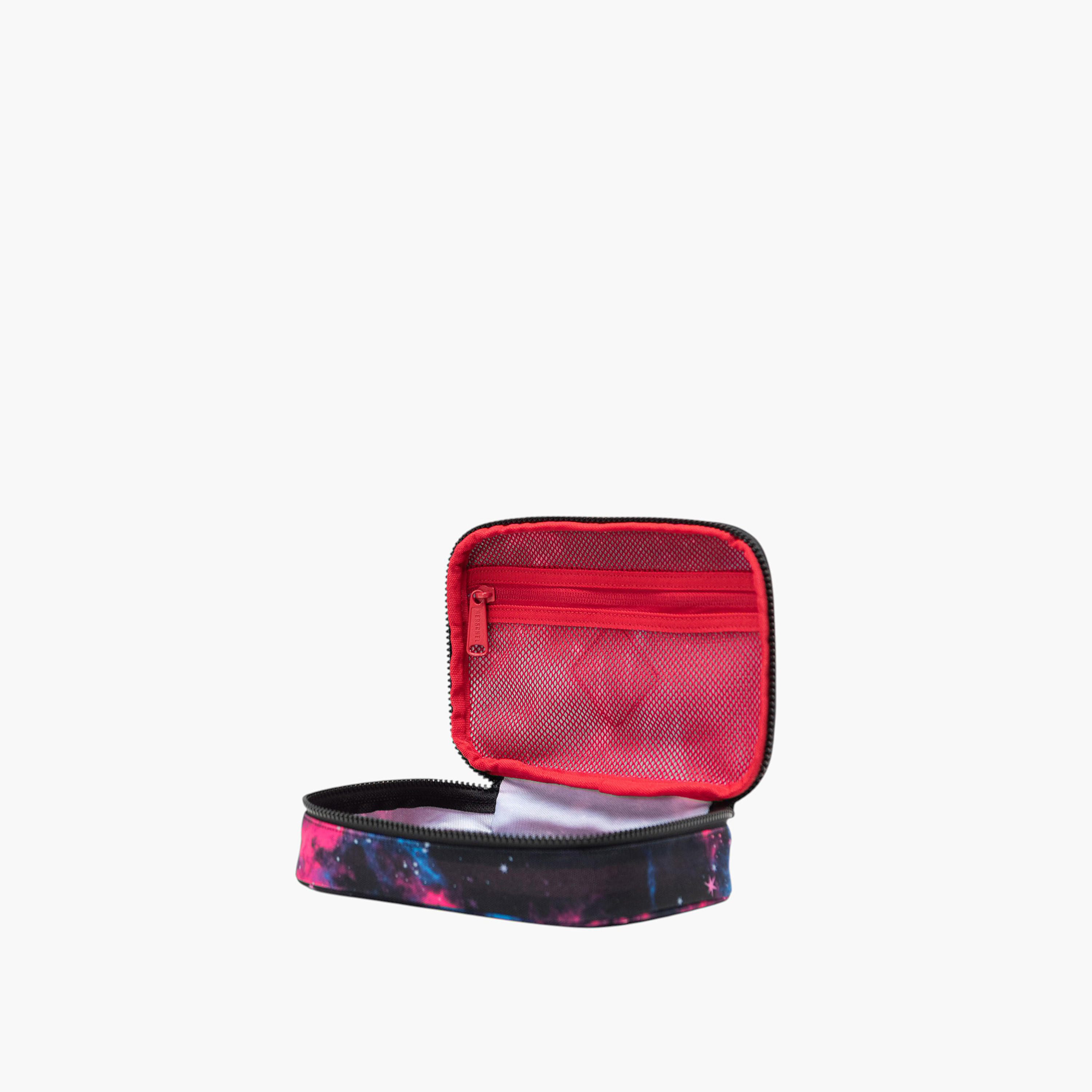 Herschel Supply Co Printed Pencil Case with Mesh Pouch and Zip Closure-women-watchesandjewellery-jewellery-storage-image-2