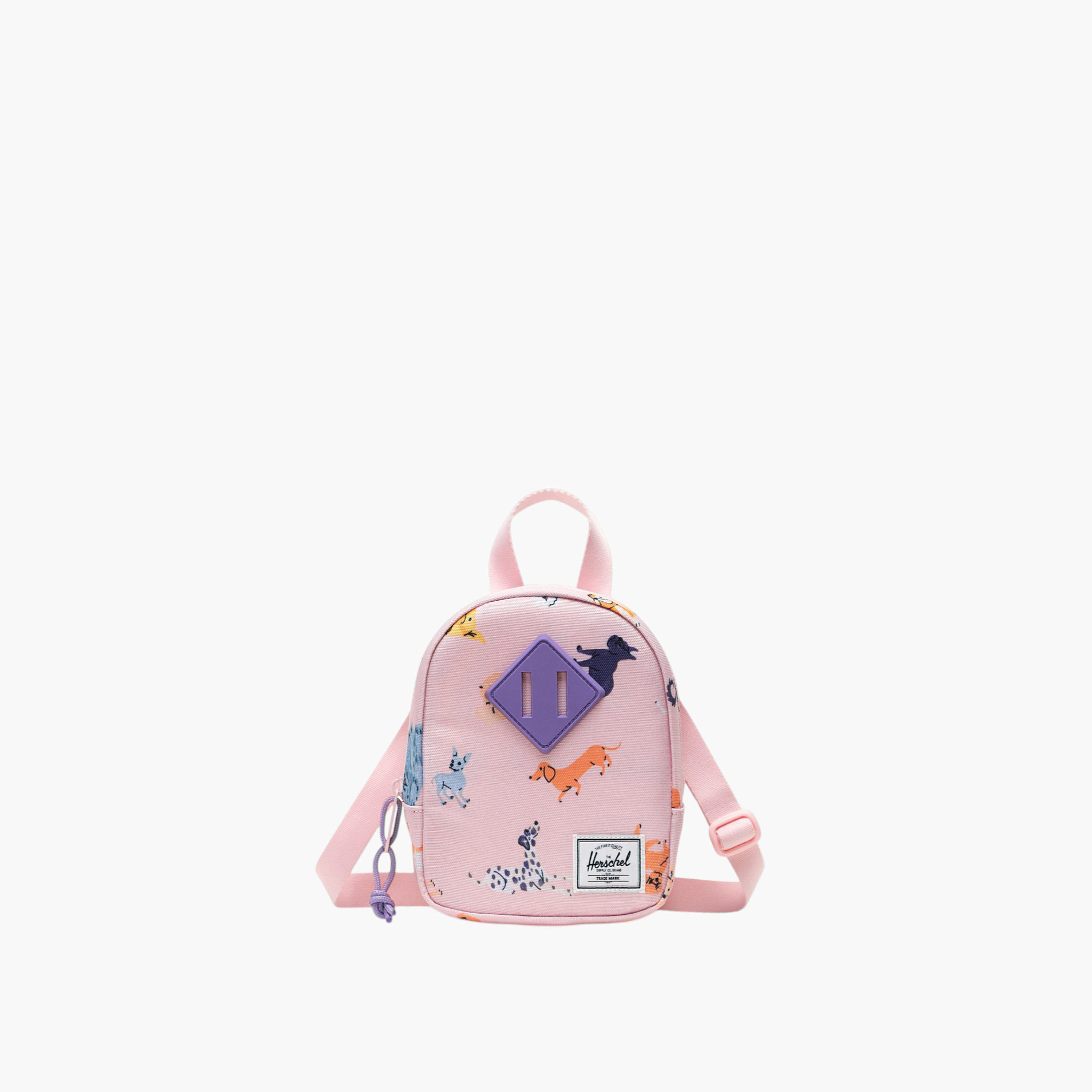 Herschel Supply Co Dog Print Backpack with Adjustable Straps - 18x15x6 cms-women-bagsandwallets-handbags-image-1
