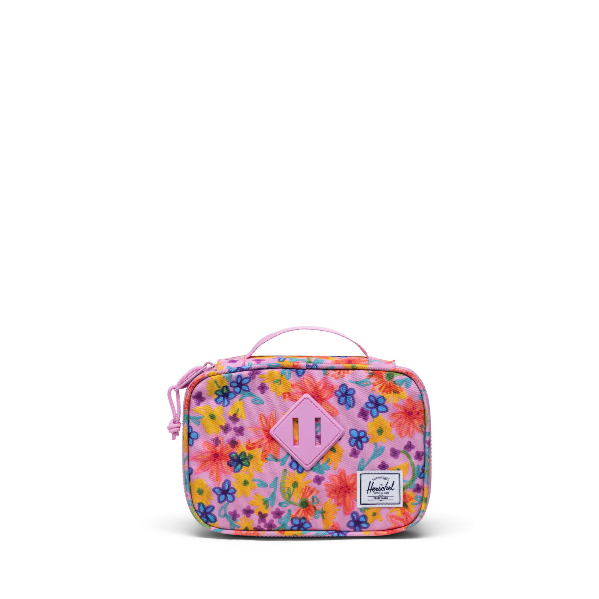 Herschel Supply Co Floral Print Pencil Case with Zip Closure-women-watchesandjewellery-jewellery-storage-image-1