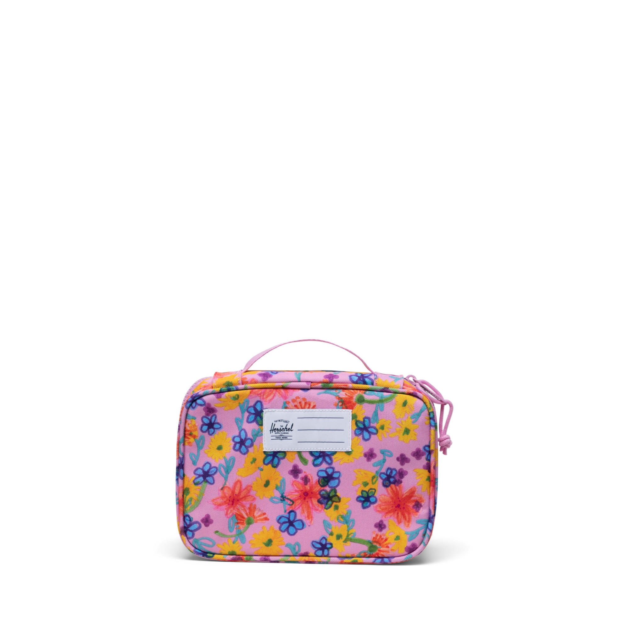 Herschel Supply Co Floral Print Pencil Case with Zip Closure-women-watchesandjewellery-jewellery-storage-image-4