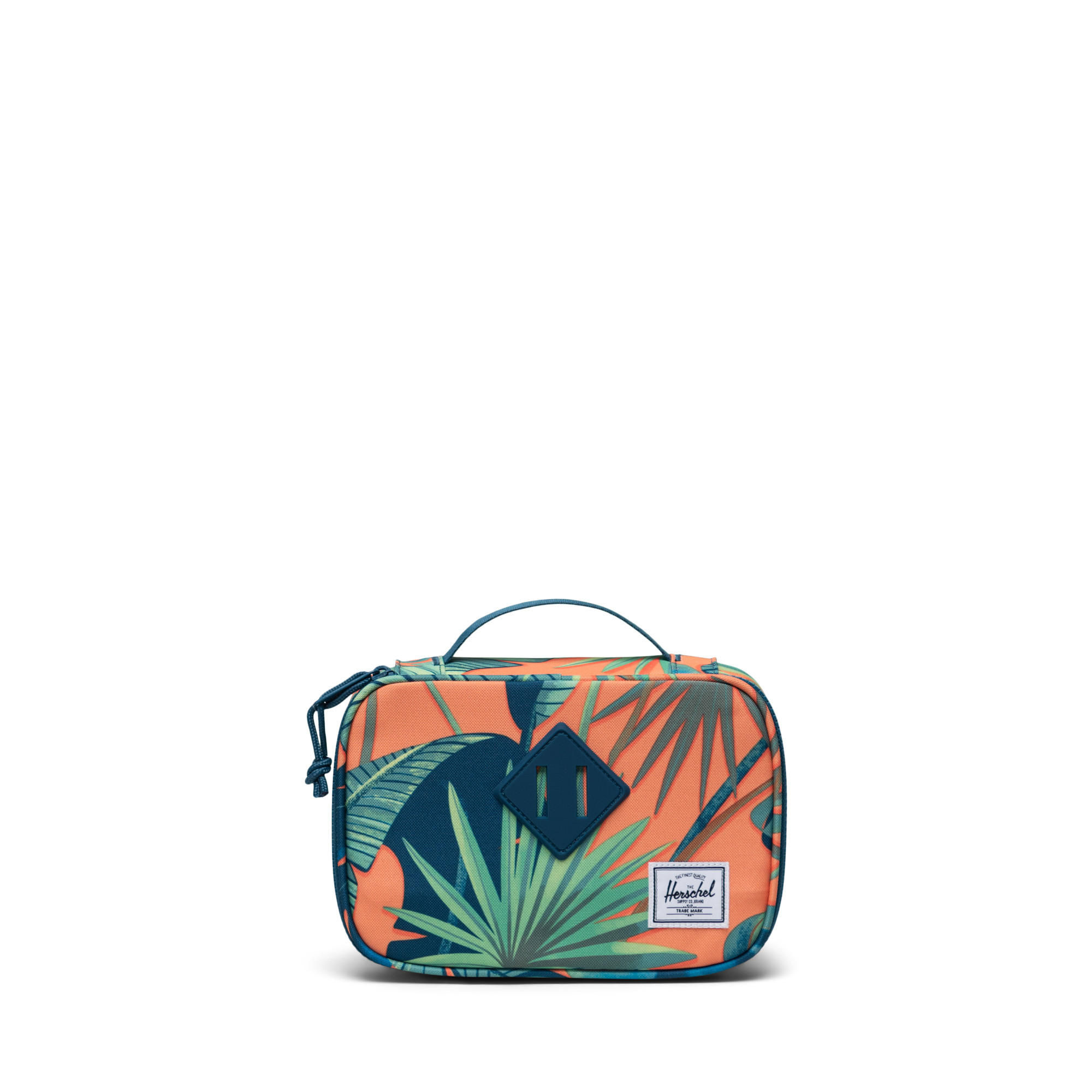 Herschel Supply Co Printed Pencil Case with Mesh and Zip Closure-women-watchesandjewellery-jewellery-storage-image-1