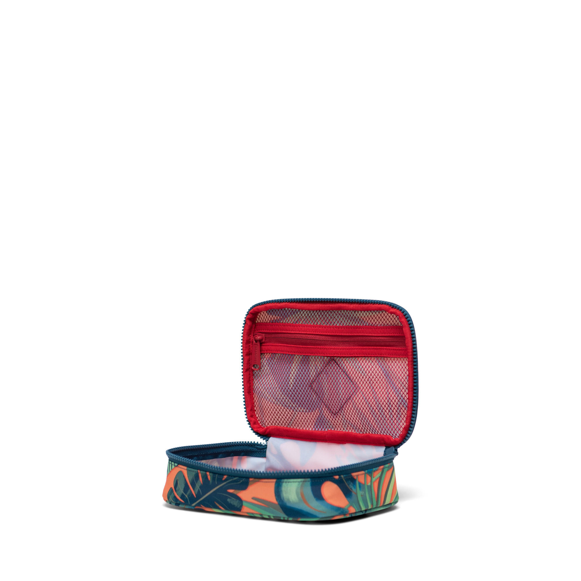 Herschel Supply Co Printed Pencil Case with Mesh and Zip Closure-women-watchesandjewellery-jewellery-storage-image-2