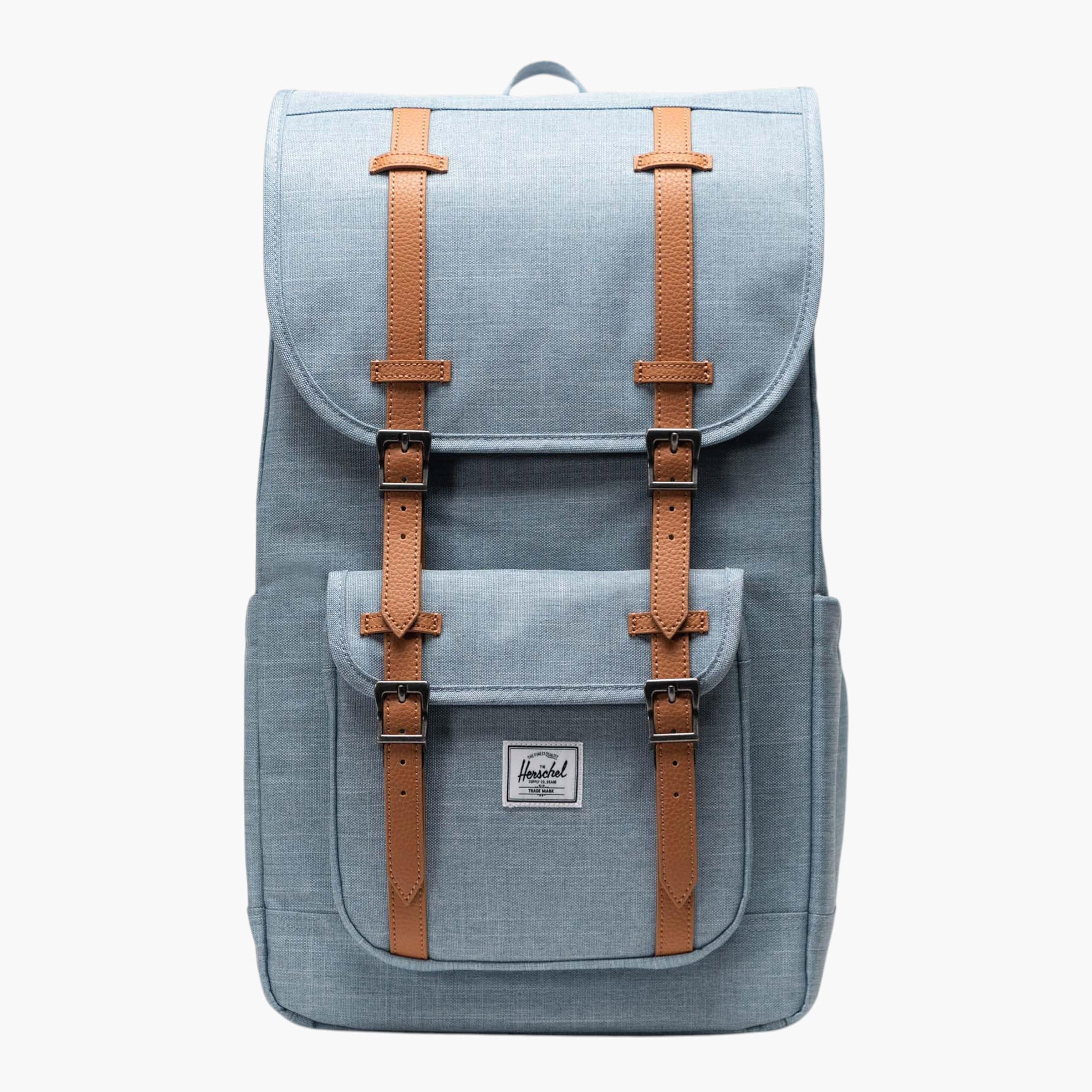 Herschel Supply Co Solid Backpack with Flap and Adjustable Straps - 48x29x15 cms-school-bagsandbackpacks-backpacks-image-1