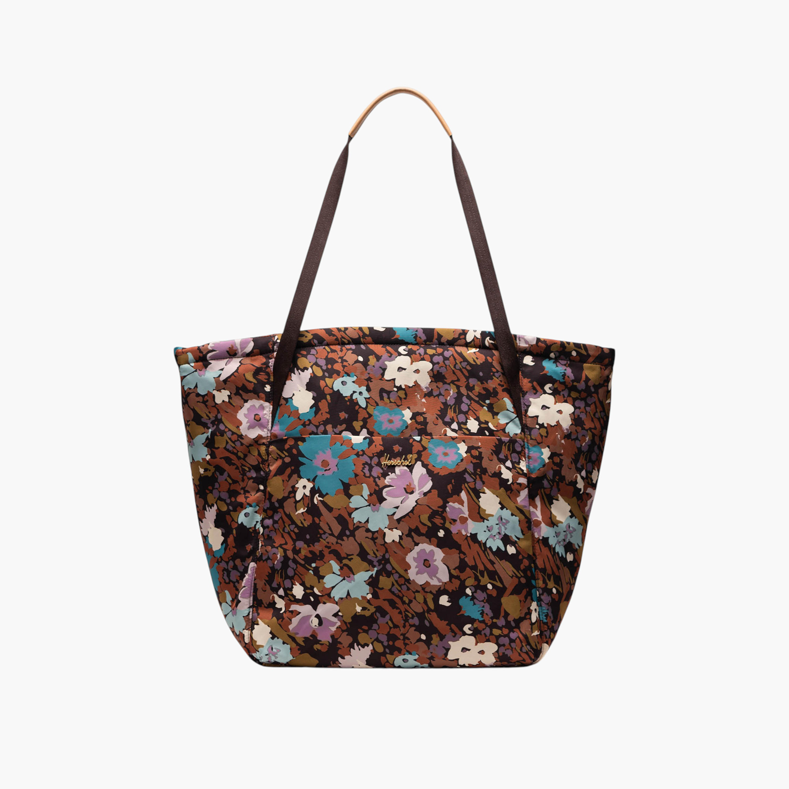 شنطة توتي بمقابض علوية وطبعات زهرية من هيرشيل سبلاي كو-women-bagsandwallets-handbags-image-1