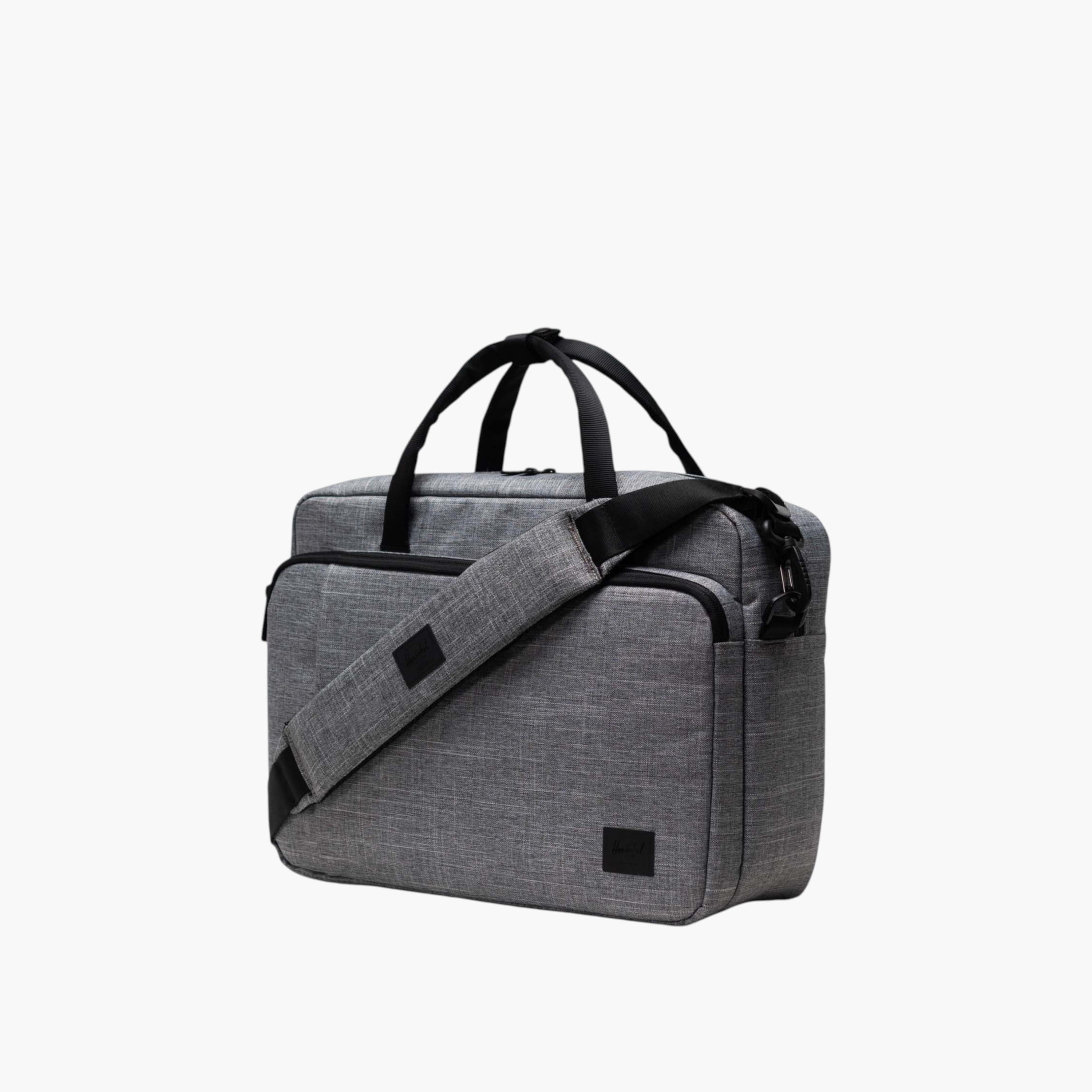 Herschel Supply Co Solid Laptop Bag with Detachable Strap and Zip Closure-school-bagsandbackpacks-backpacks-image-2