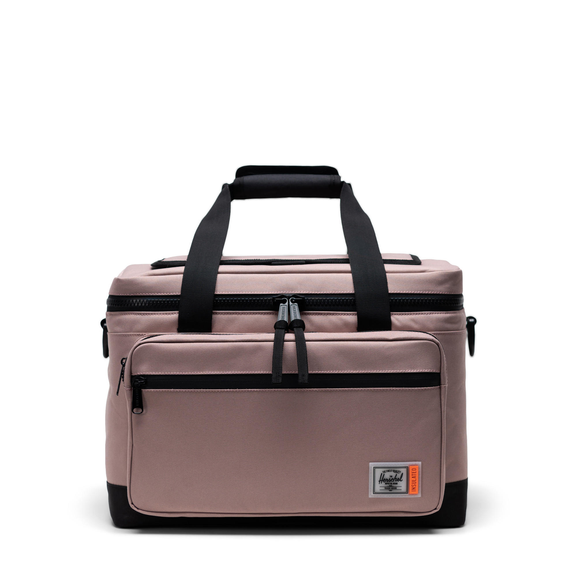 Herschel Supply Co Solid Lunch Bag with Detachable Strap and Zip Closure-school-lunchessentials-lunchbags-image-1