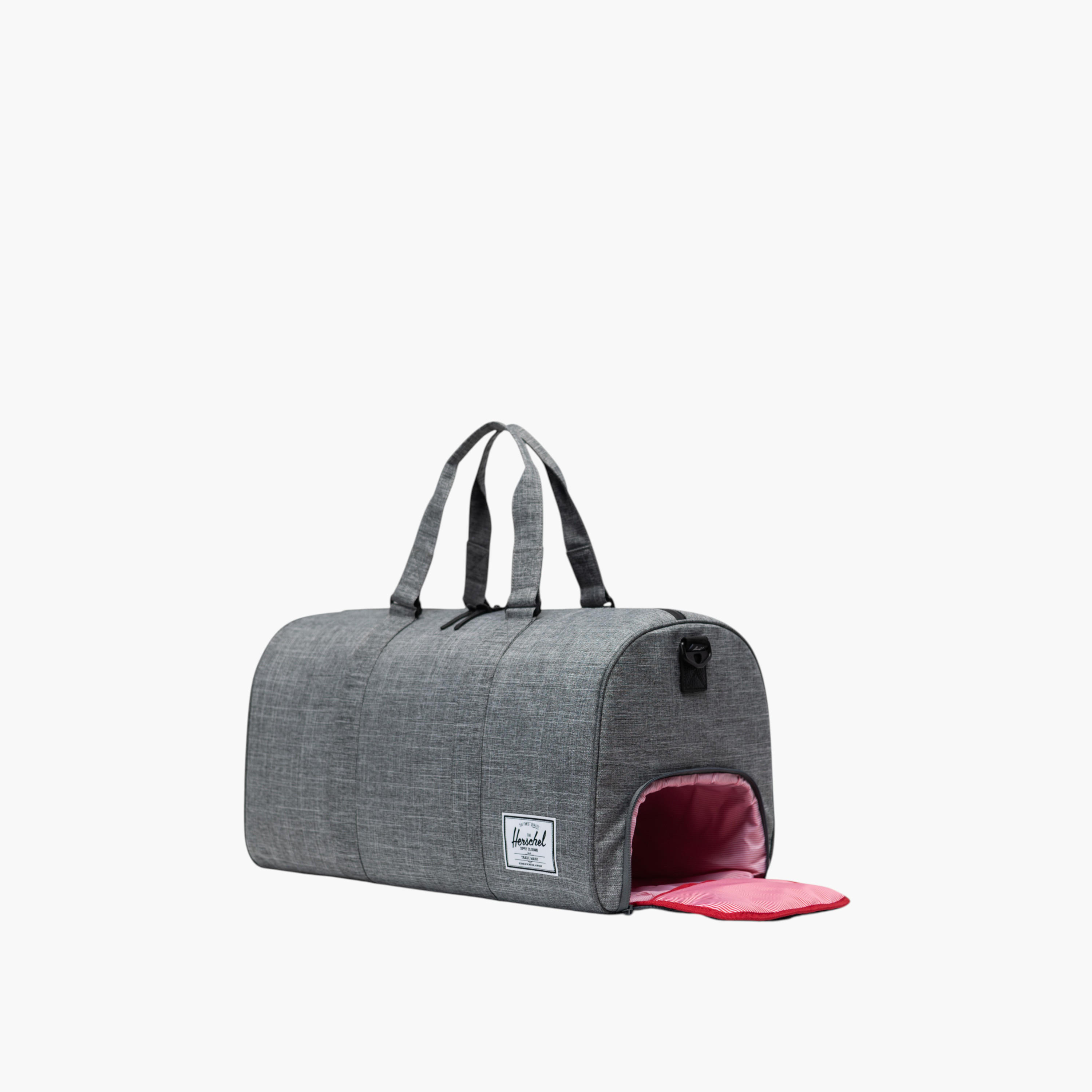 Herschel Supply Co Solid Duffle Bag with Detachable Strap and Zip Closure-travel-luggagesandbags-dufflebags-image-3