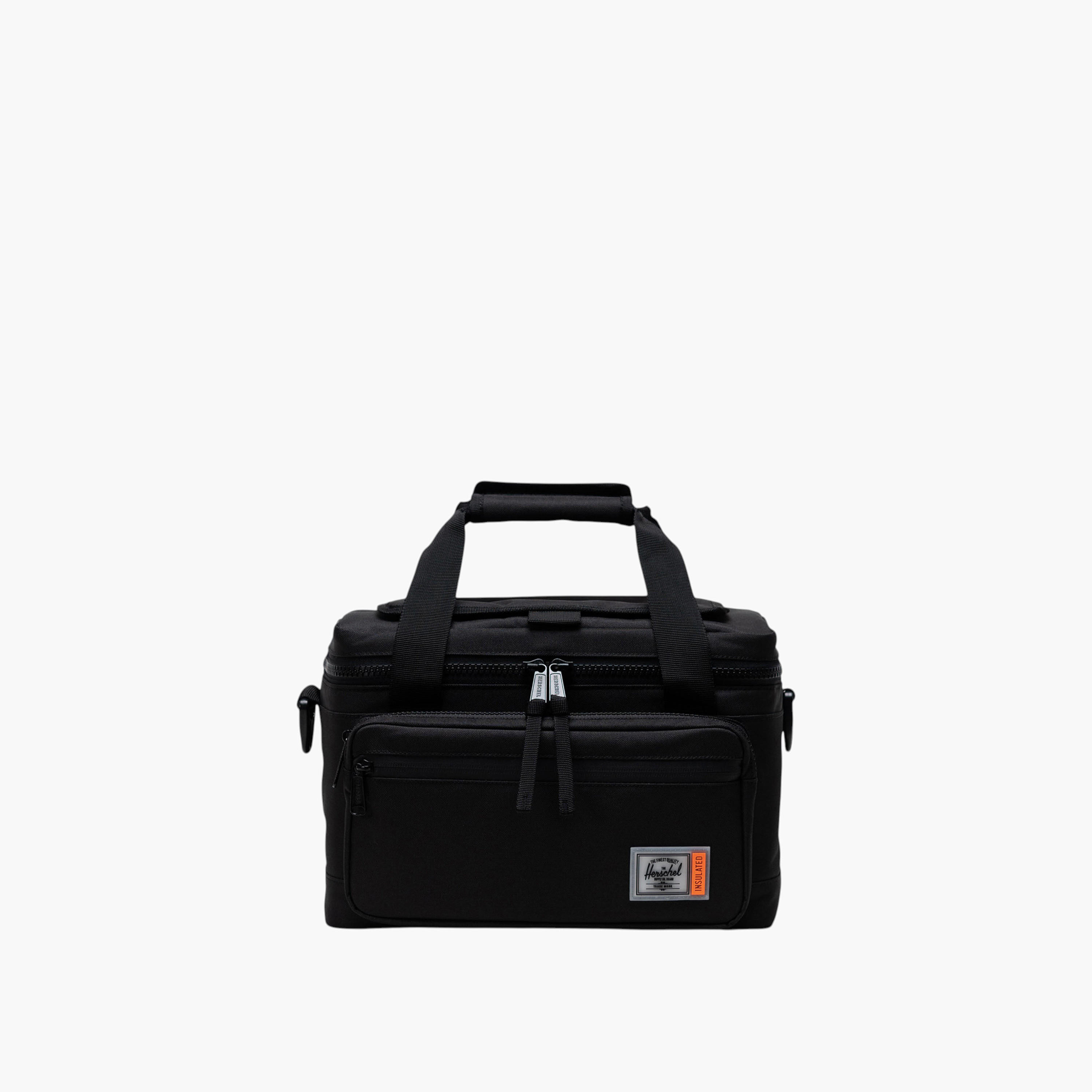 Herschel Supply Co Solid Insulated Lunch Bag with Detachable Strap and Zip Closure-school-lunchessentials-lunchbags-image-1