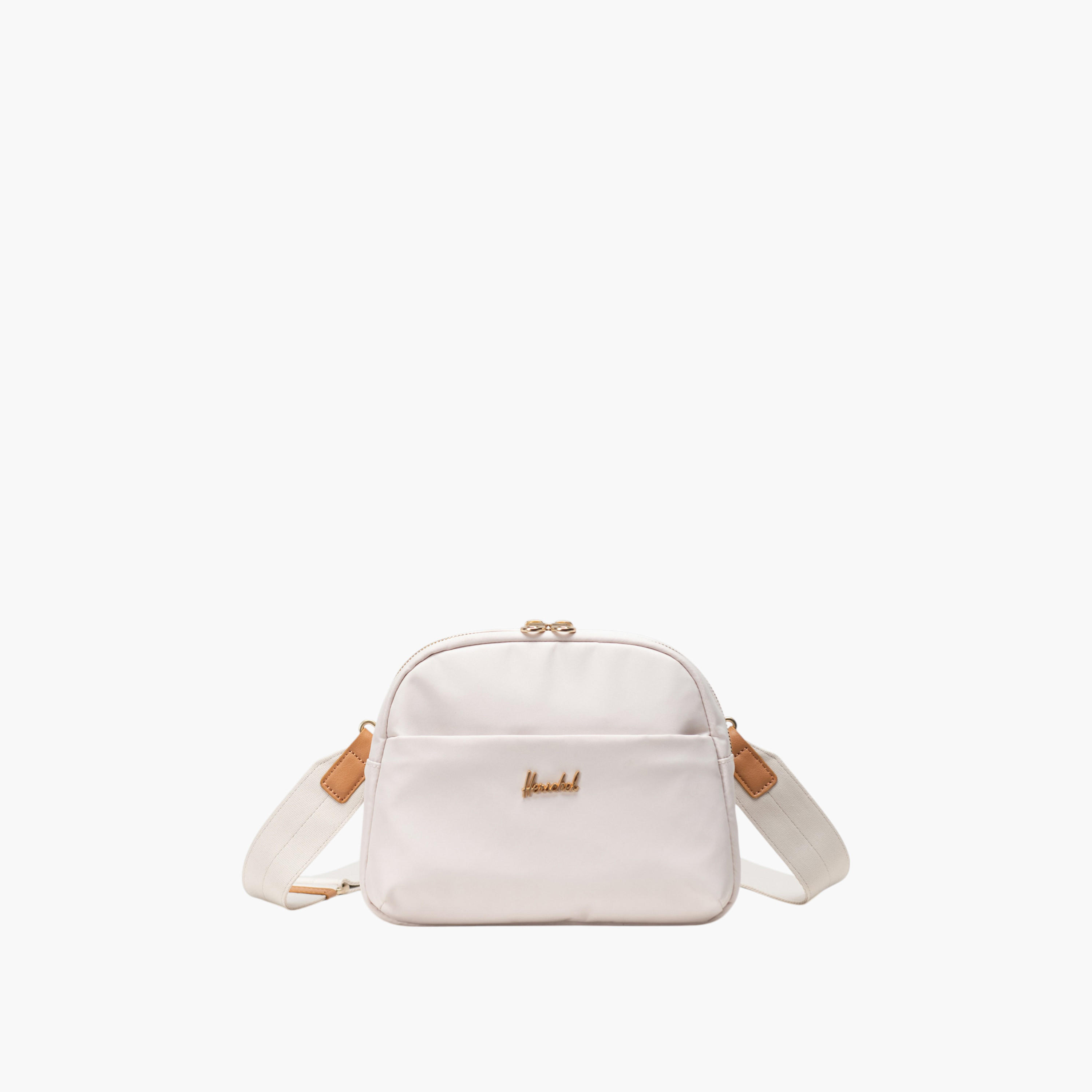 Herschel Supply Co Solid Crossbody Bag with Detachable Strap and Zip Closure-women-bagsandwallets-handbags-image-1