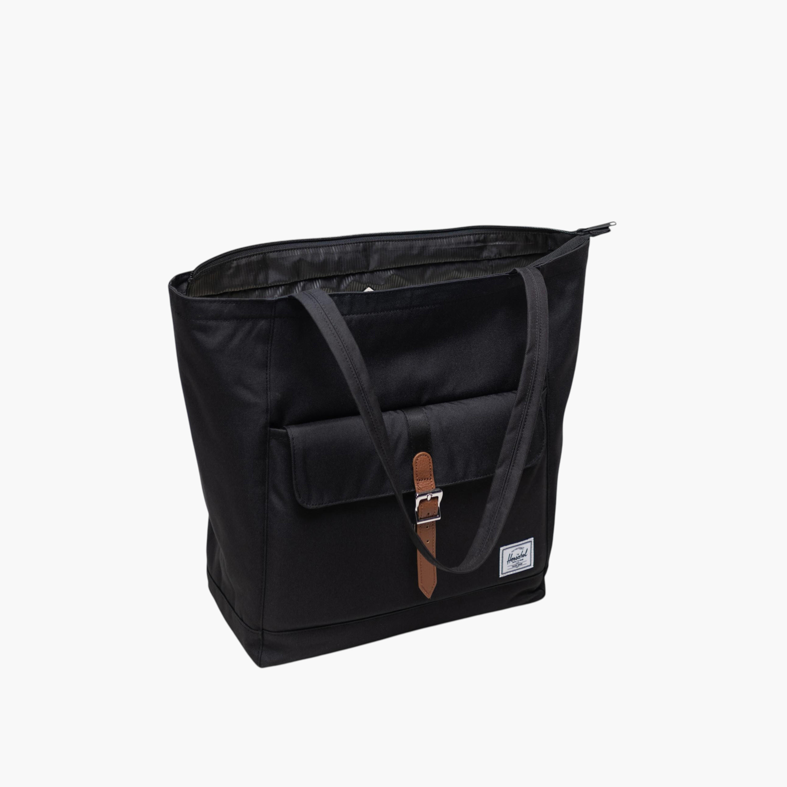Herschel Supply Co Solid Tote Bag with Zip Closure-women-bagsandwallets-handbags-image-3