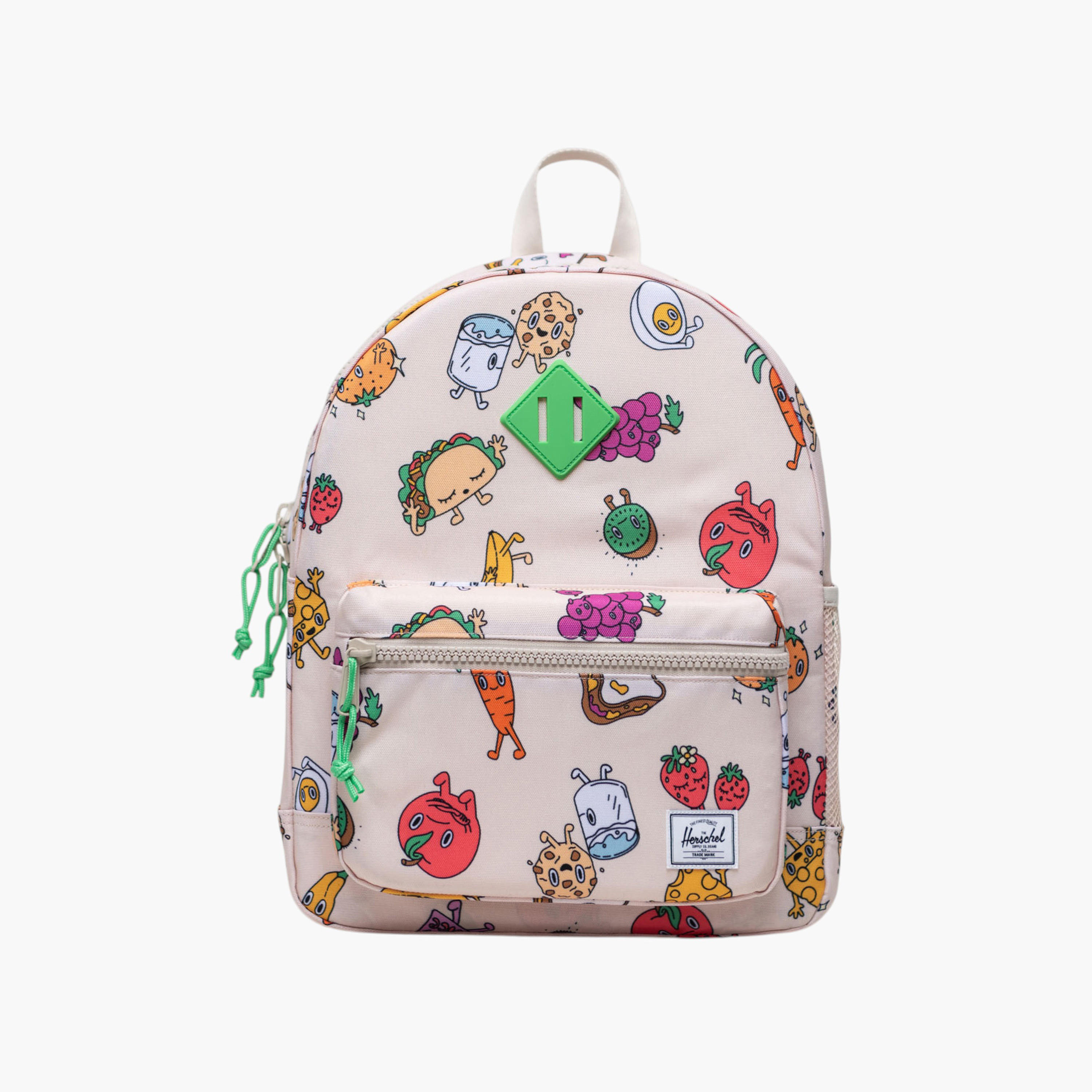 شنطة ظهر بأحزمة قابلة للتعديل وطبعات من هيرشل سبلاي كو - 38x30x15 سم-school-bagsandbackpacks-backpacks-image-1