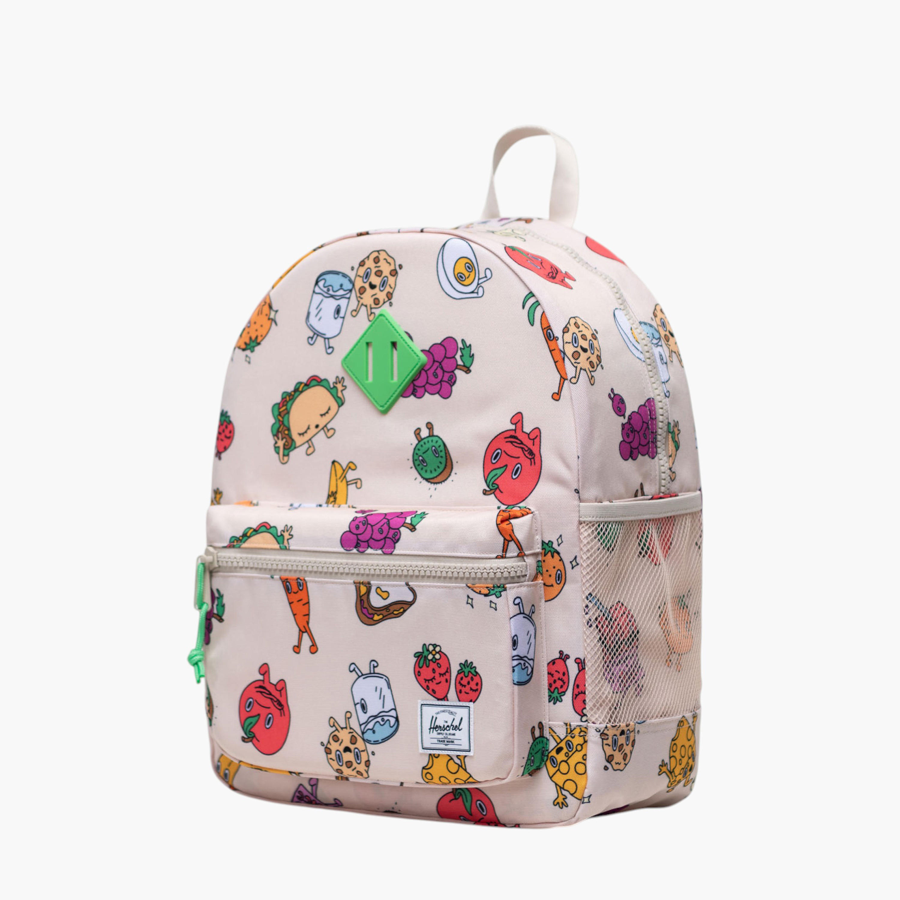 شنطة ظهر بأحزمة قابلة للتعديل وطبعات من هيرشل سبلاي كو - 38x30x15 سم-school-bagsandbackpacks-backpacks-image-3