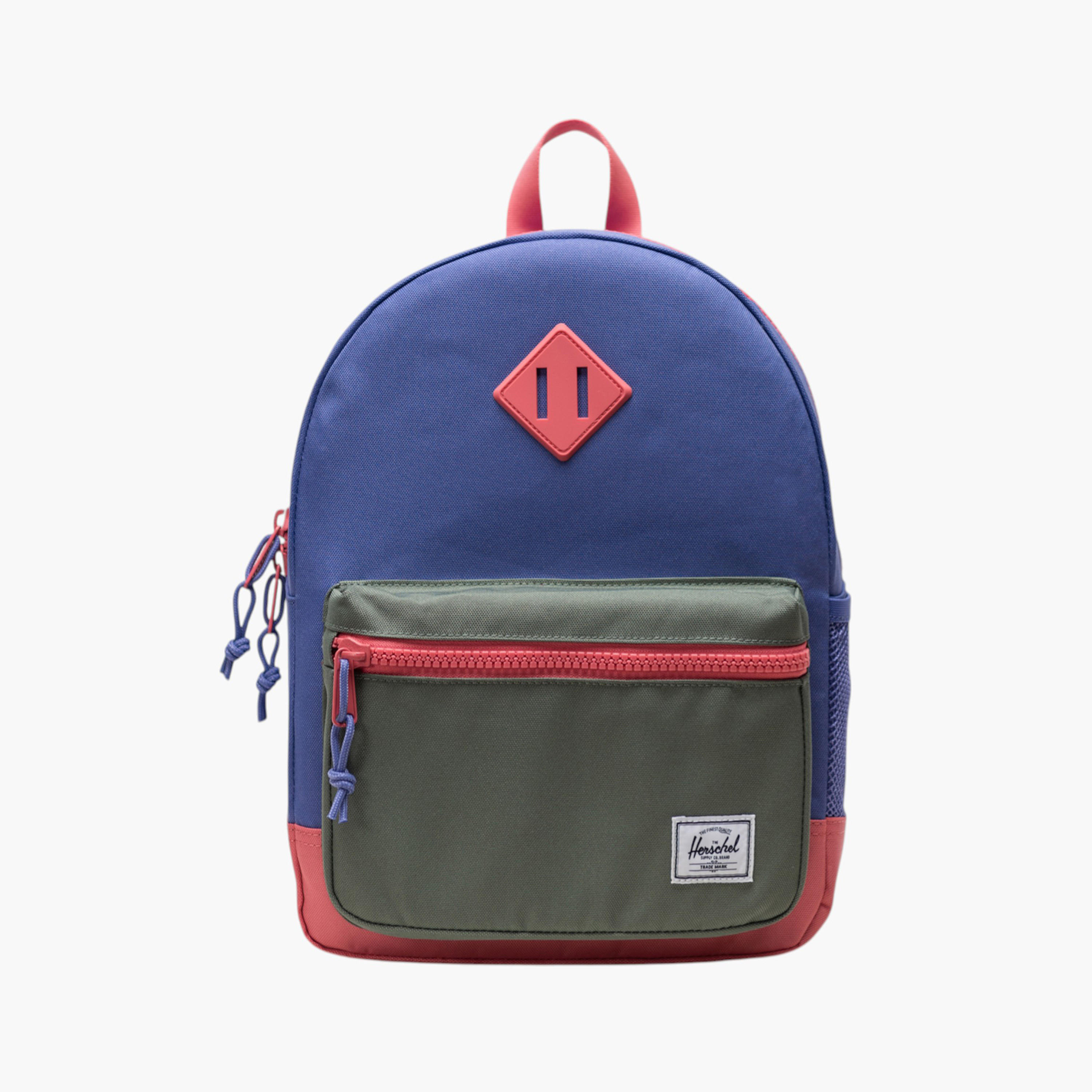 Herschel Supply Co Colourblock Backpack with Adjustable Straps and Zip Closure - 36x27x13 cms-school-bagsandbackpacks-backpacks-image-1