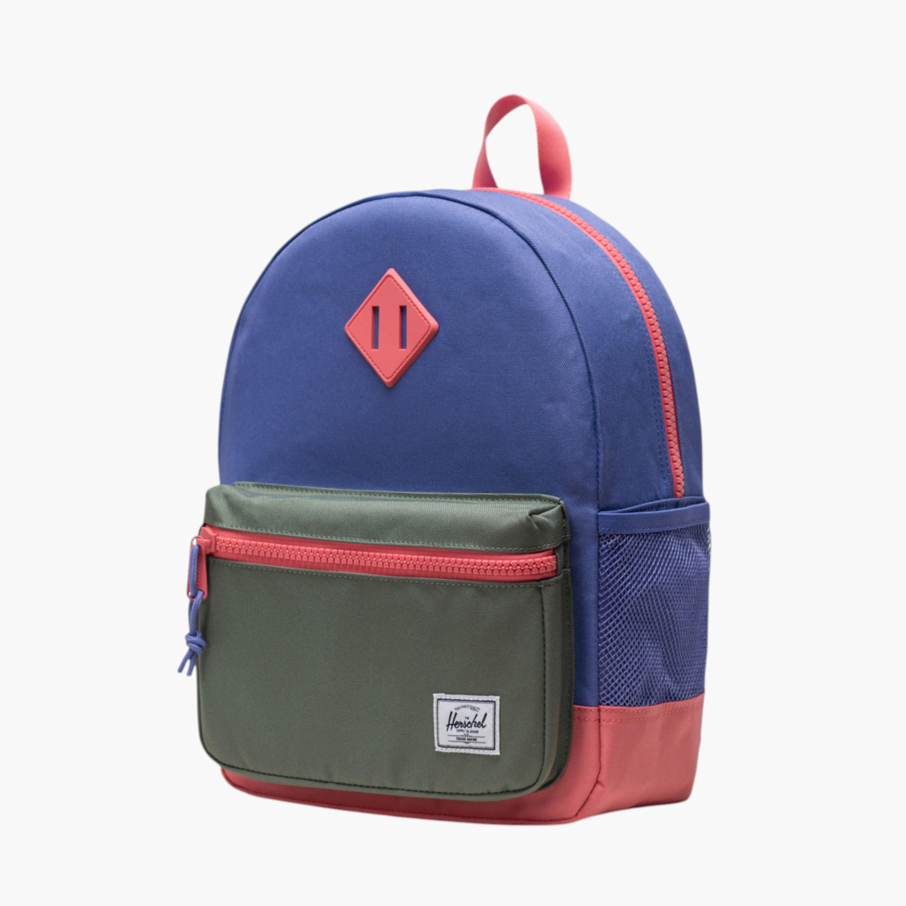 Herschel Supply Co Colourblock Backpack with Adjustable Straps and Zip Closure - 36x27x13 cms-school-bagsandbackpacks-backpacks-image-3