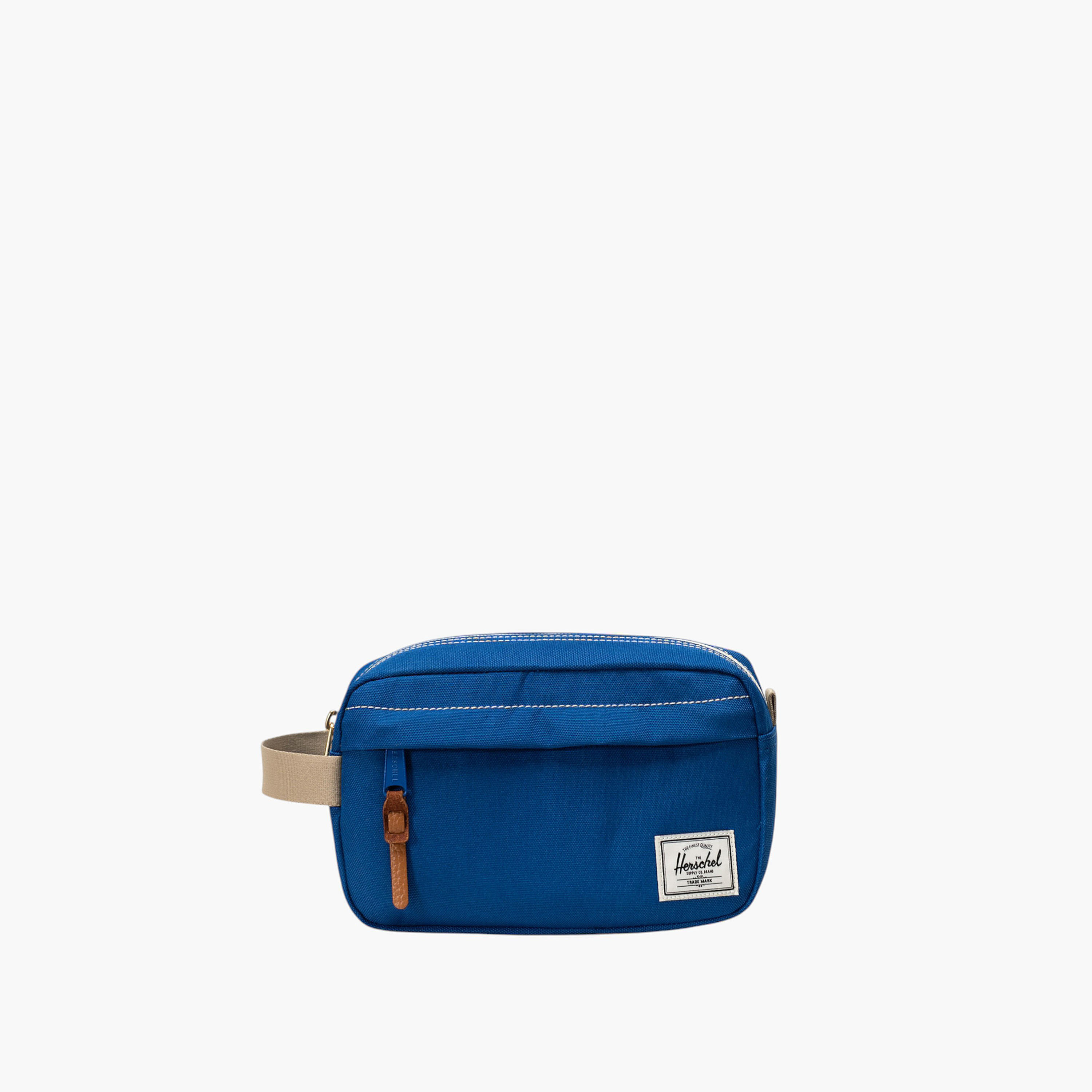 Herschel Supply Co Solid Travel Pouch with Zip Closure-women-watchesandjewellery-jewellery-storage-image-1