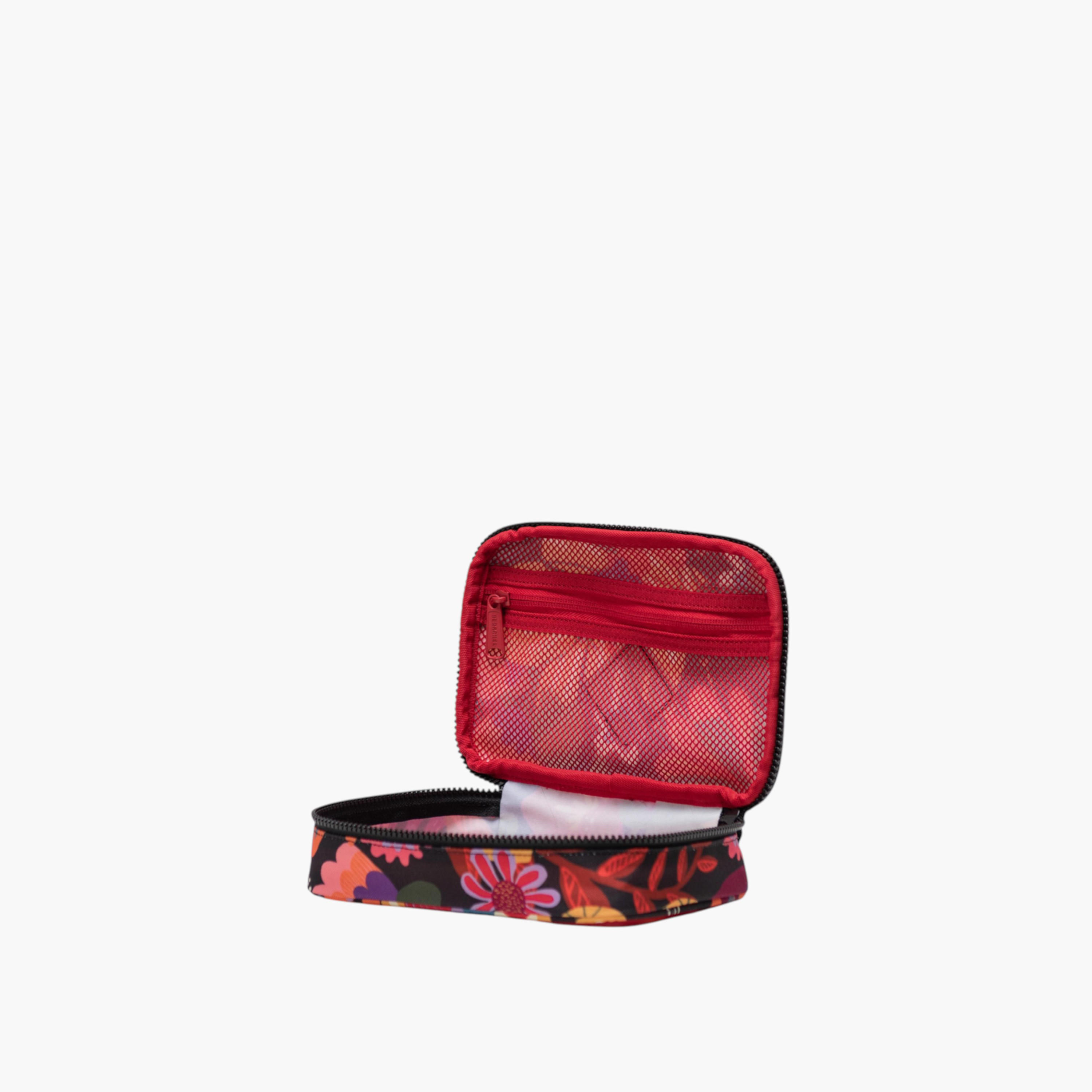 Herschel Supply Co Printed Pencil Case with Mesh Pouch and Zip Closure-women-watchesandjewellery-jewellery-storage-image-2