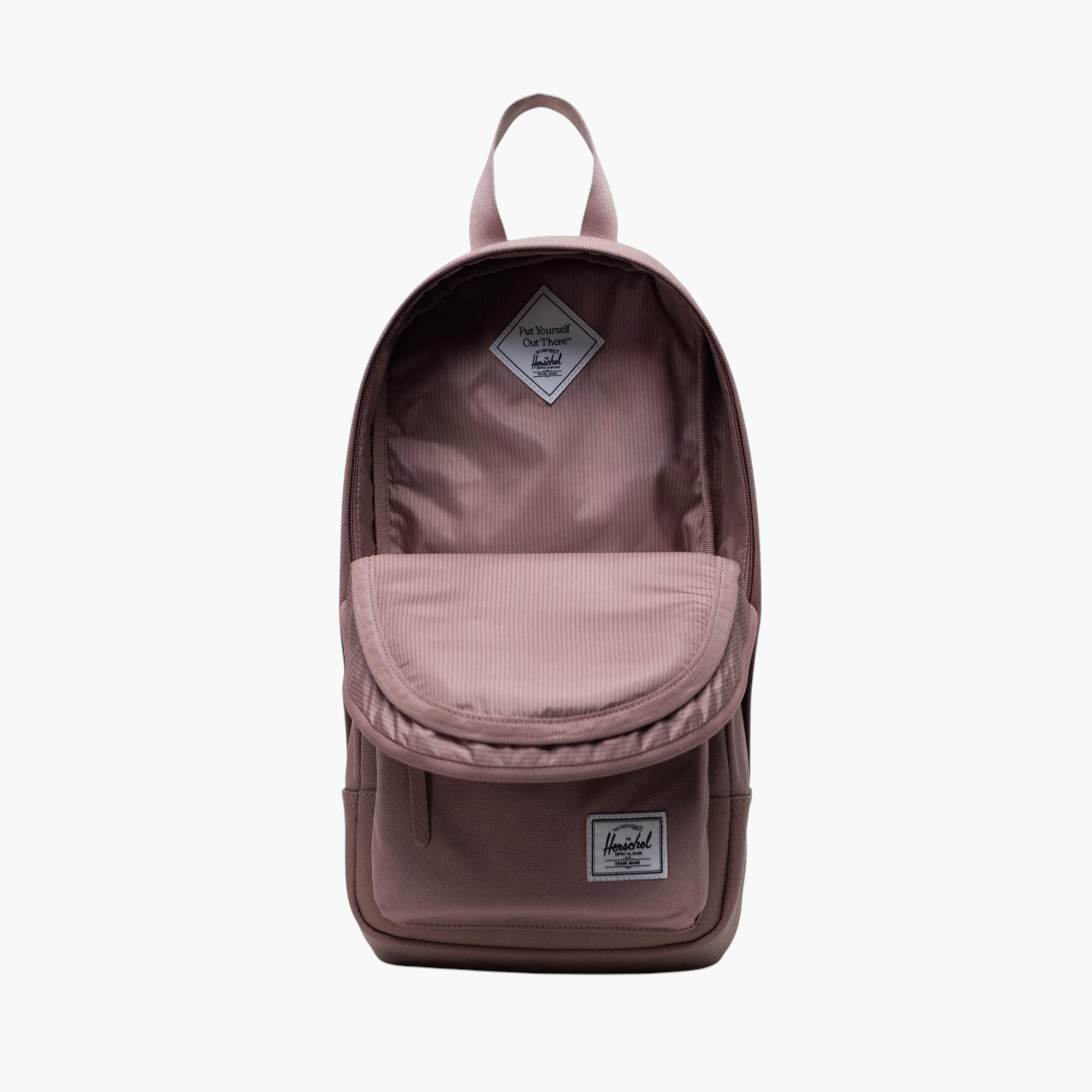 Herschel Supply Co Solid Sling Backpack with Adjustable Strap and Zip Closure-women-bagsandwallets-handbags-image-2