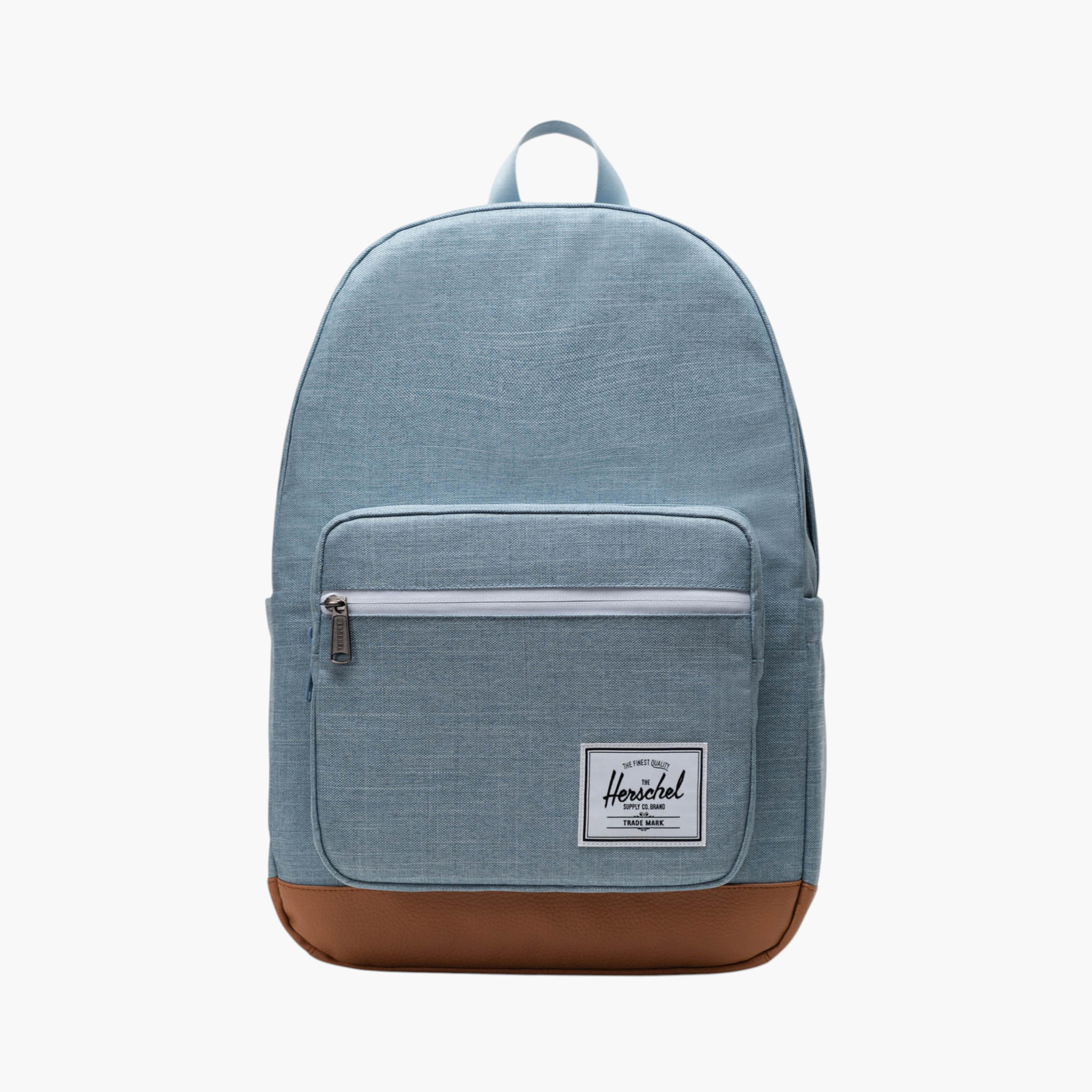 Herschel Supply Co Solid Backpack with Zip Closure and Shoulder Straps - 45x31x17 cms-school-bagsandbackpacks-backpacks-image-1