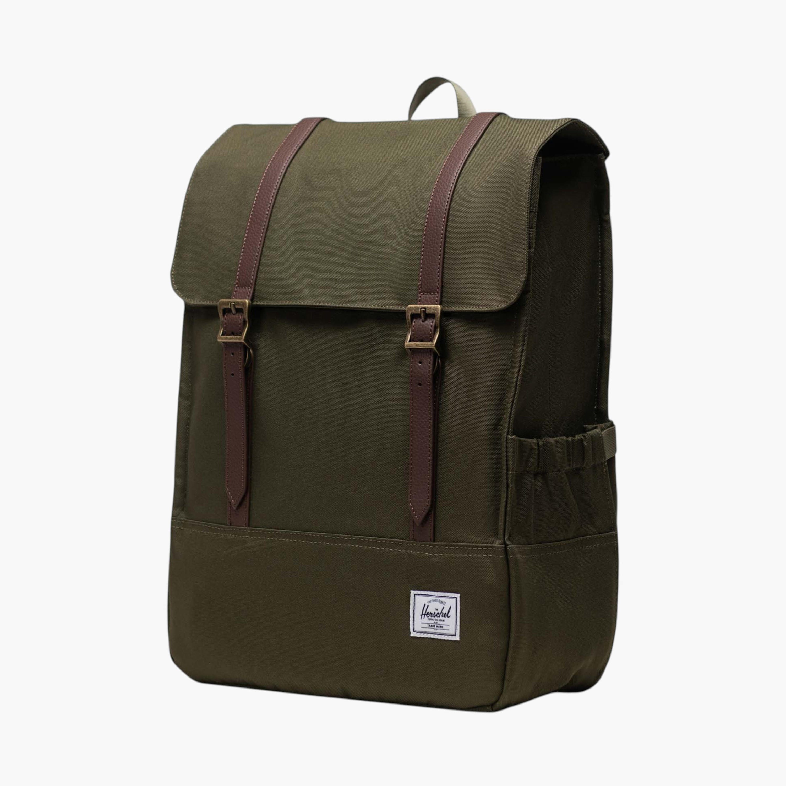 Herschel Supply Co Solid Backpack with Flap and Adjustable Straps - 41x31x15 cms-school-bagsandbackpacks-backpacks-image-3