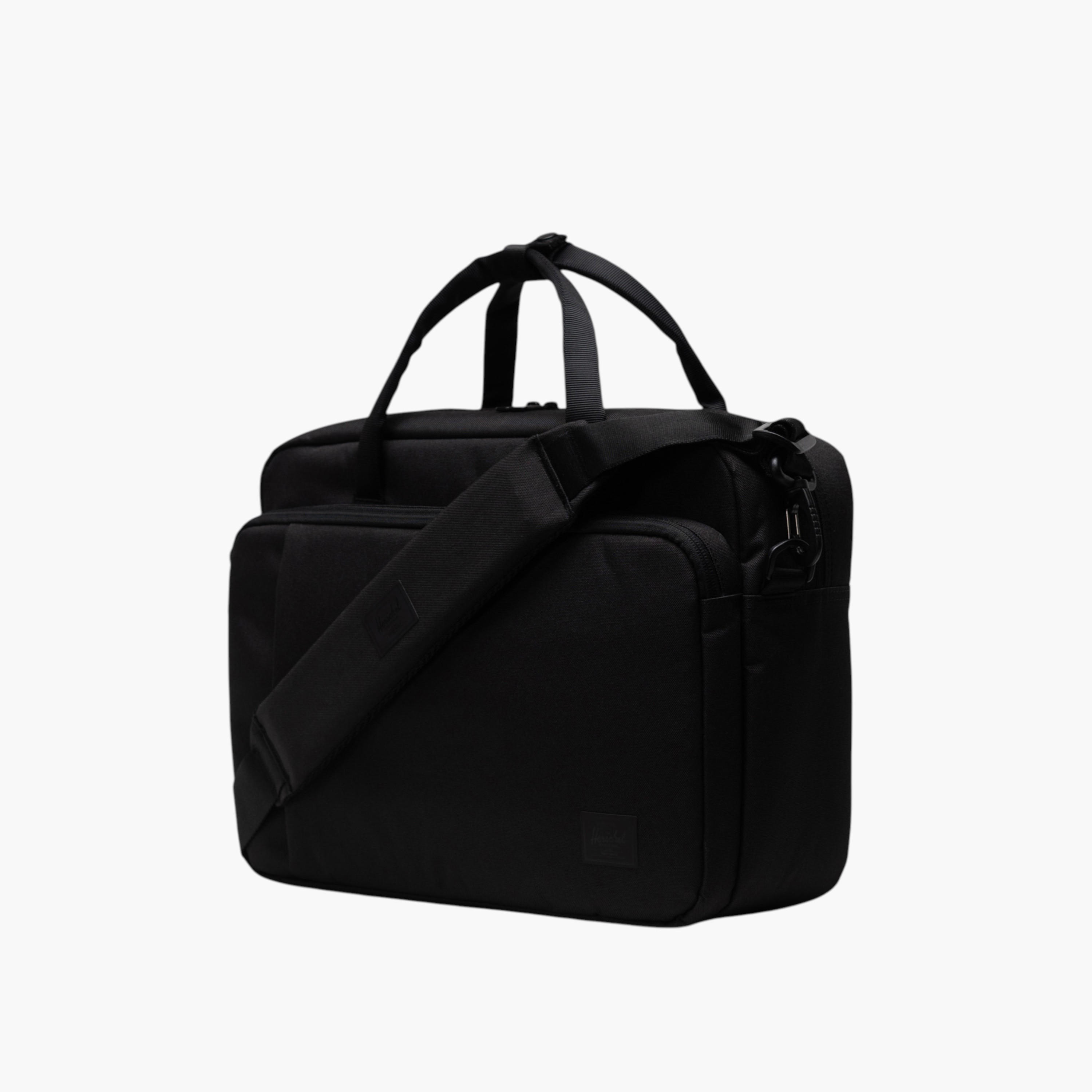 Herschel Supply Co Solid Laptop Bag with Detachable Strap and Zip Closure-school-bagsandbackpacks-backpacks-image-2