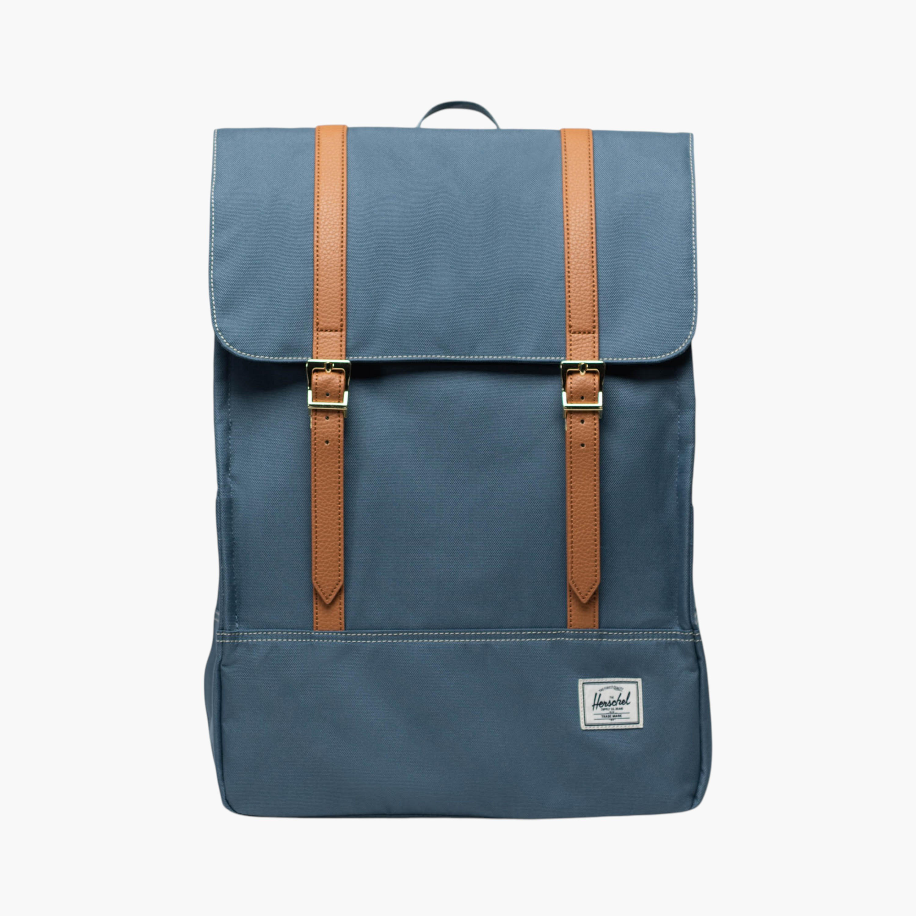 Herschel Supply Co Solid Backpack with Adjustable Straps and Flap Closure - 41x31x15 cms-school-bagsandbackpacks-backpacks-image-1