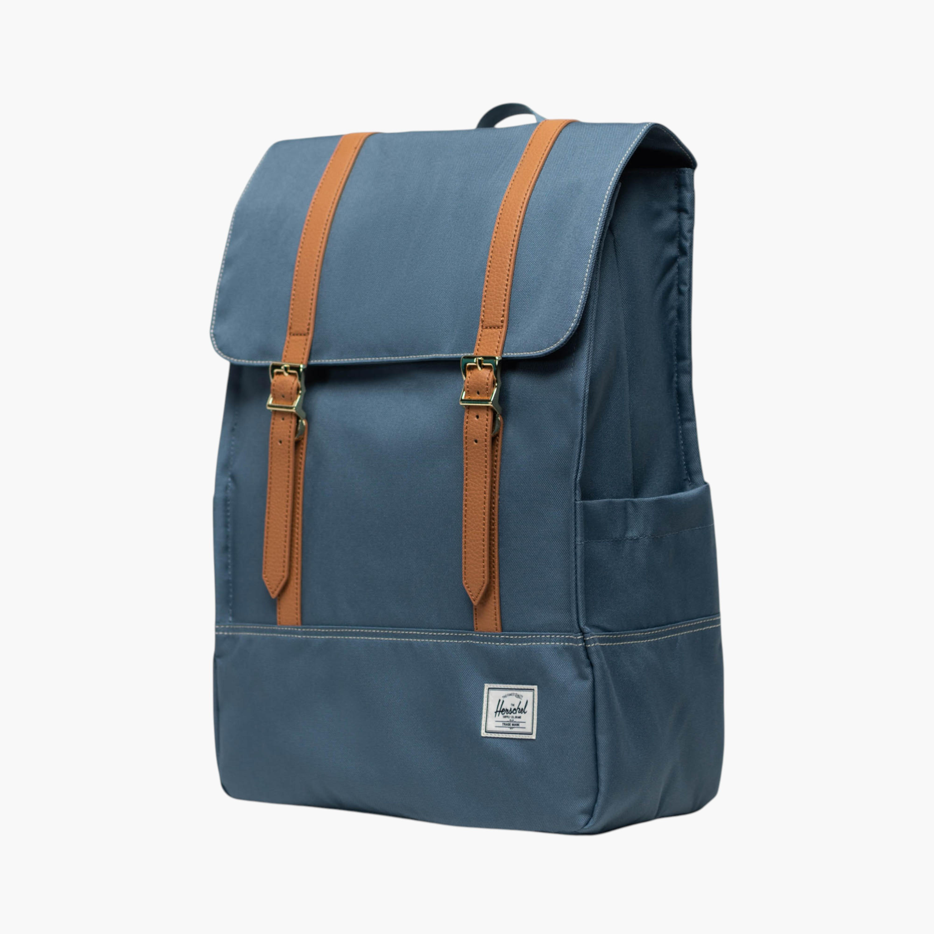 Herschel Supply Co Solid Backpack with Adjustable Straps and Flap Closure - 41x31x15 cms-school-bagsandbackpacks-backpacks-image-3