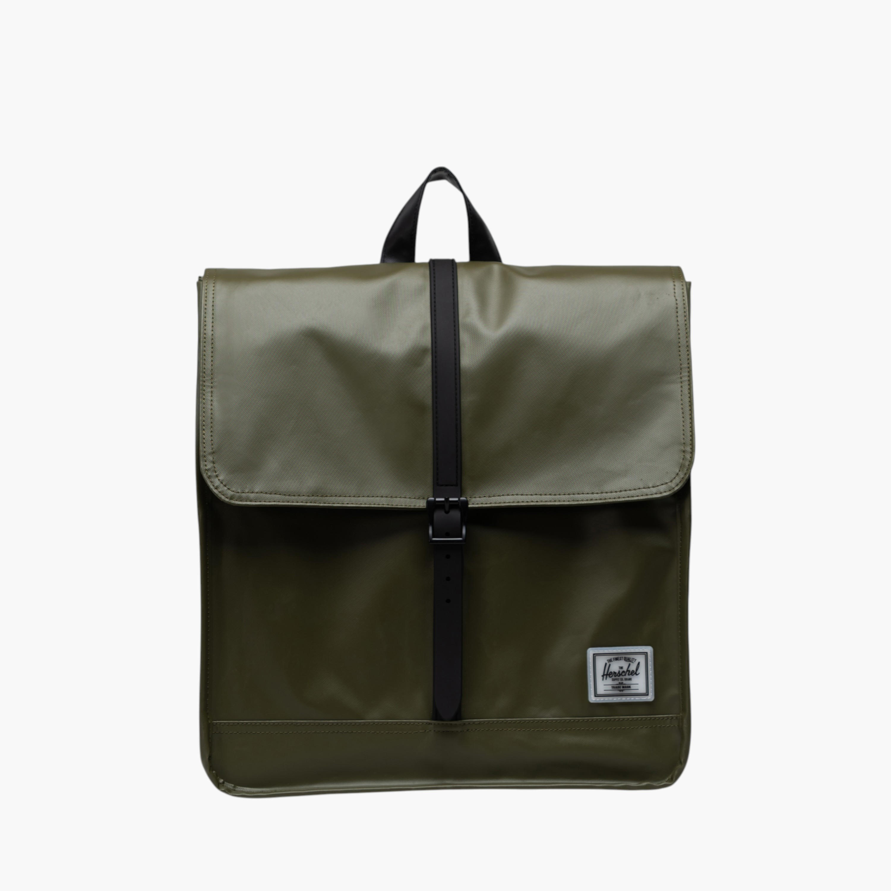 Herschel Supply Co Solid Backpack with Magnetic Button Closure and Shoulder Straps - 36x32x13 cms-school-bagsandbackpacks-backpacks-image-1