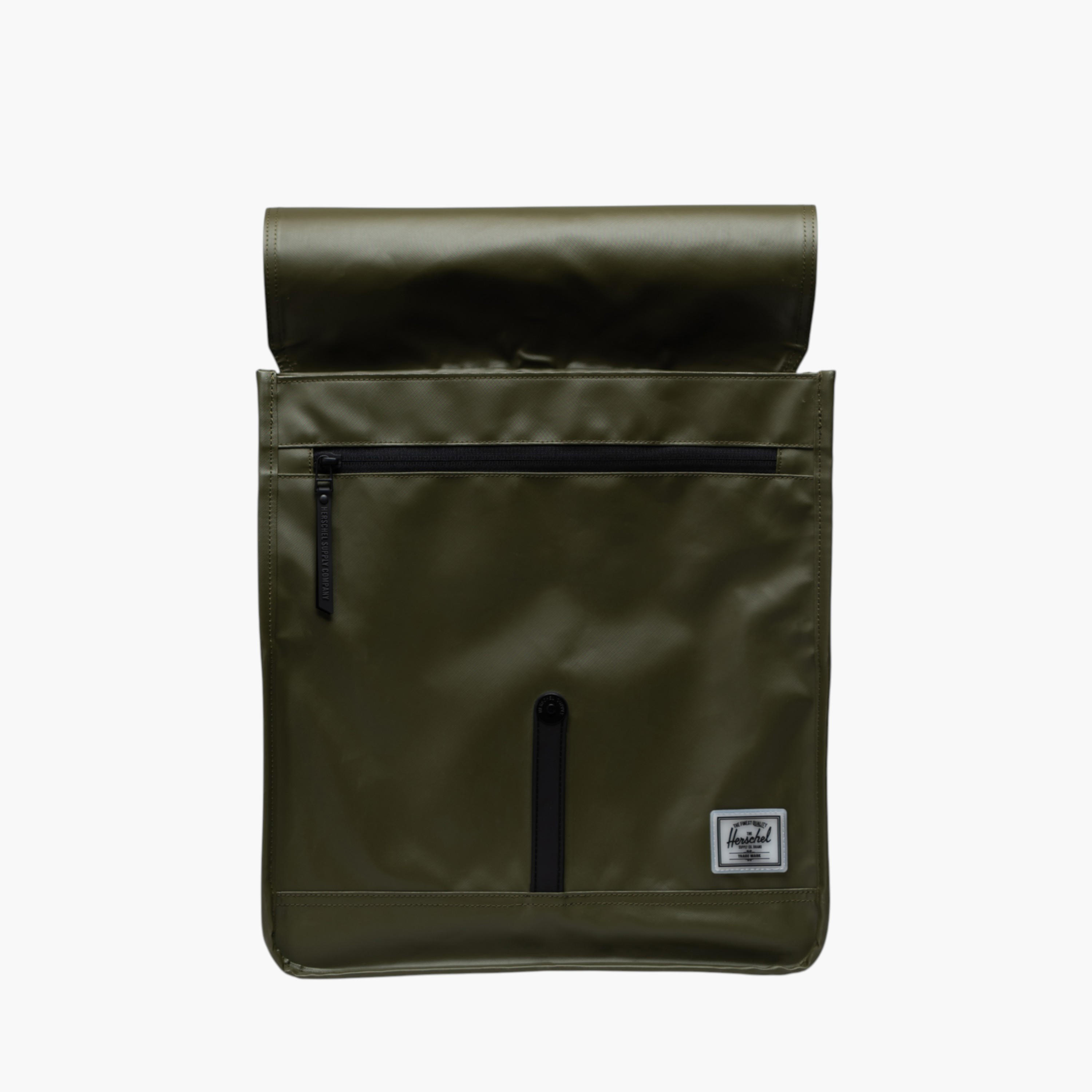 Herschel Supply Co Solid Backpack with Magnetic Button Closure and Shoulder Straps - 36x32x13 cms-school-bagsandbackpacks-backpacks-image-2